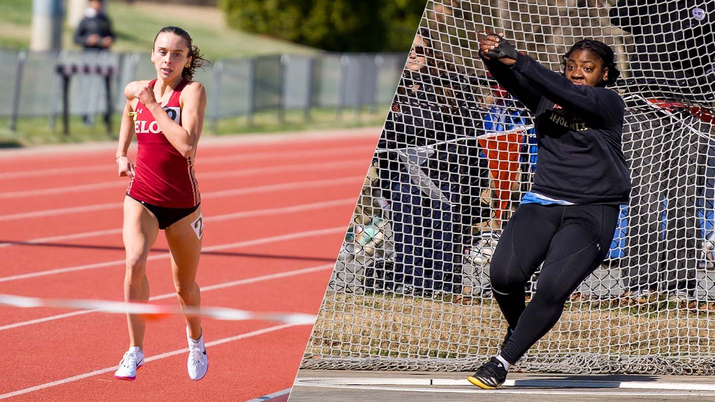 Women's Track & Field: Abby Beville, Adriana Clarke