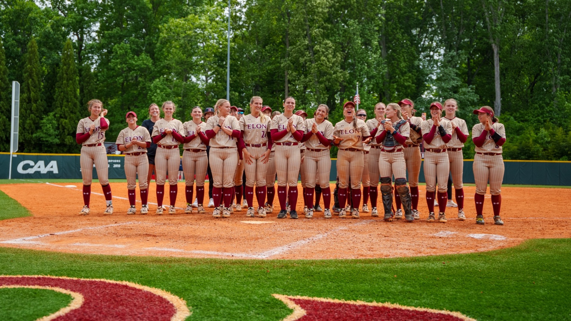 Elon Softball postgame versus Stony Brook on April 26
