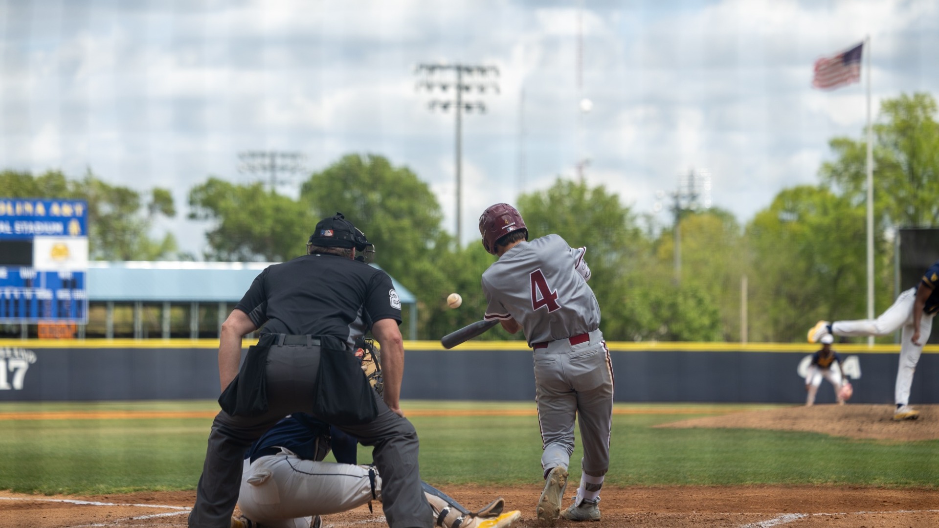 Gar Hindle Against North Carolina A&T 