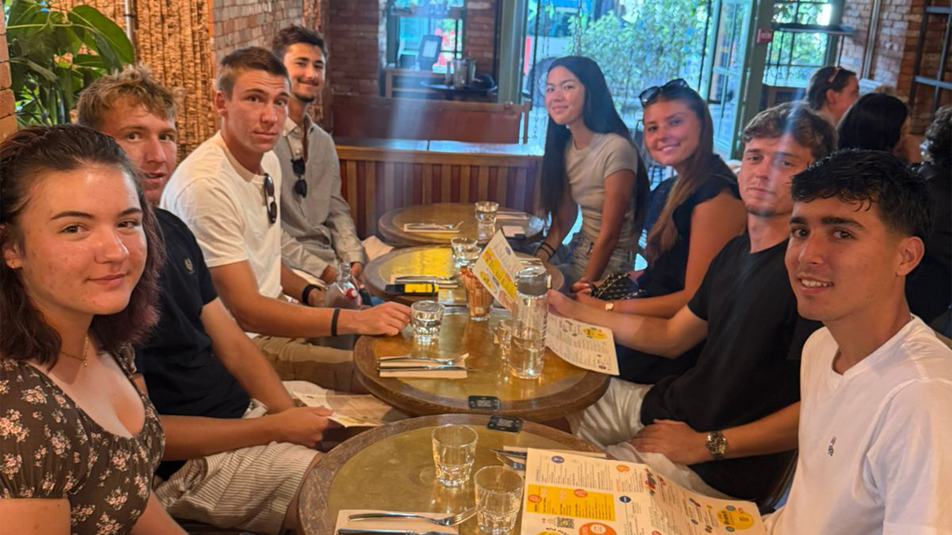 Elon Tennis Paris Global Experience Day Two