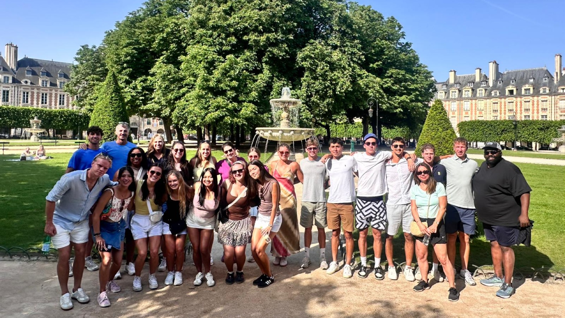 Elon Tennis Paris Global Experience Day Three