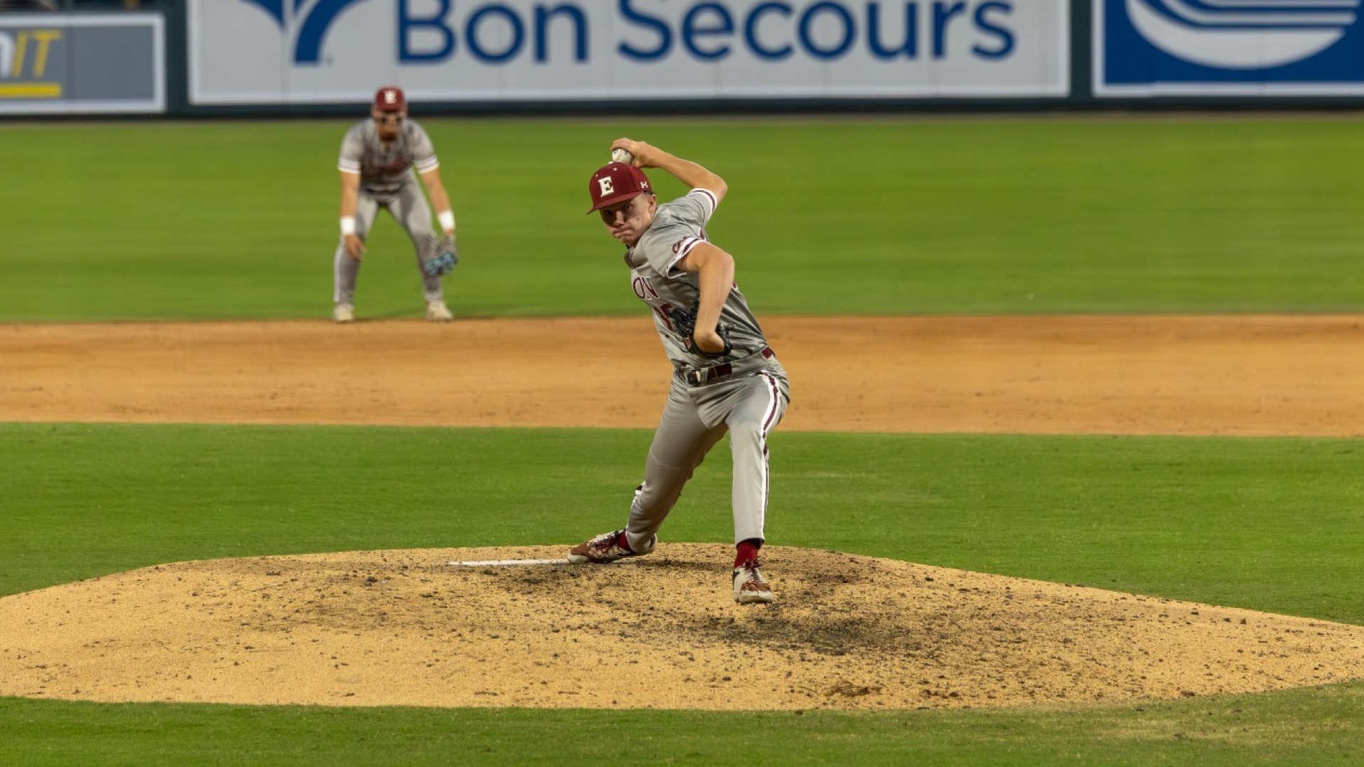 Cade Mustard pitches against USC Upstate