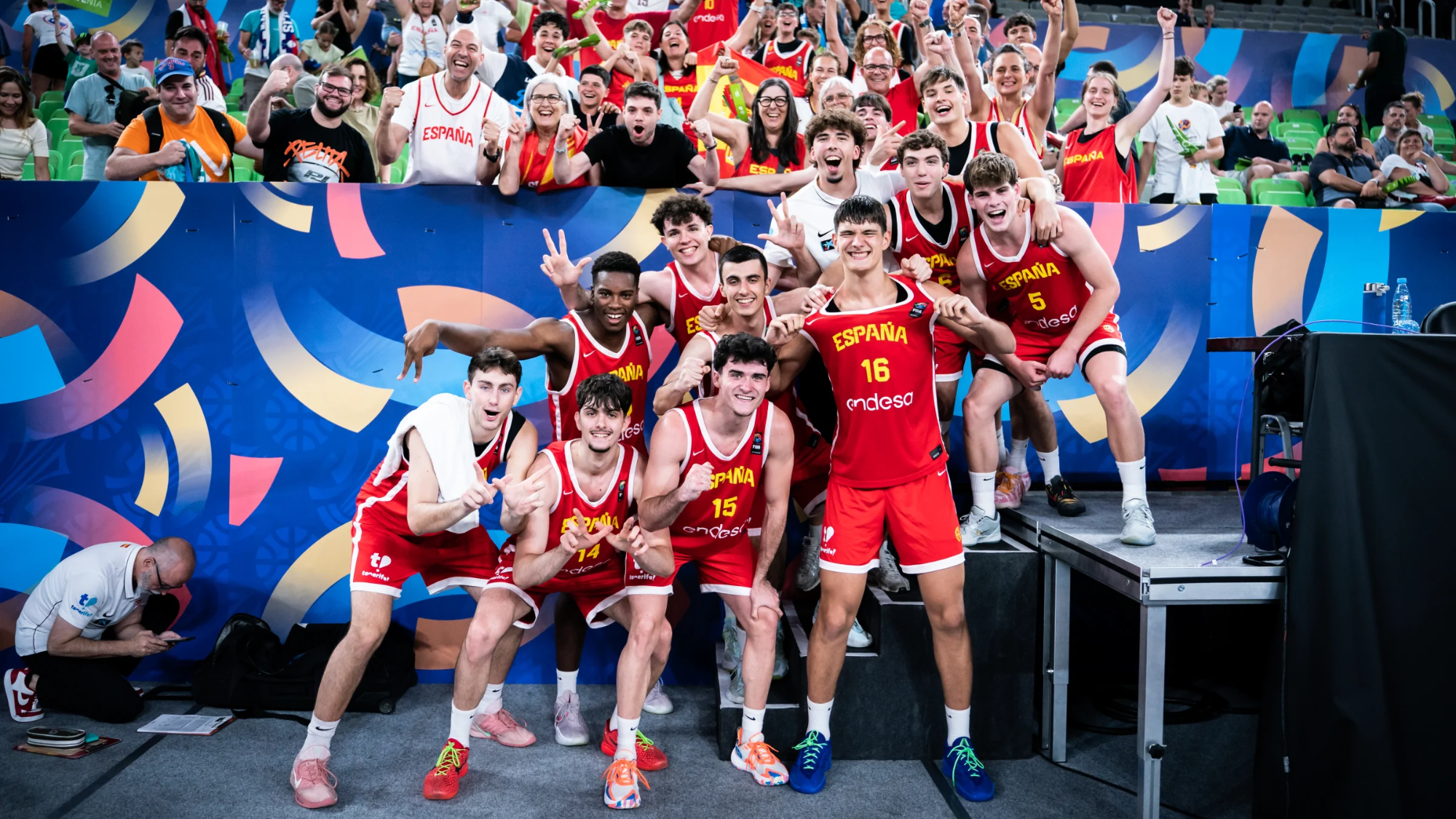 Men's Basketball: Iker Garmendia, Raúl Villar at U20 EuroBasket