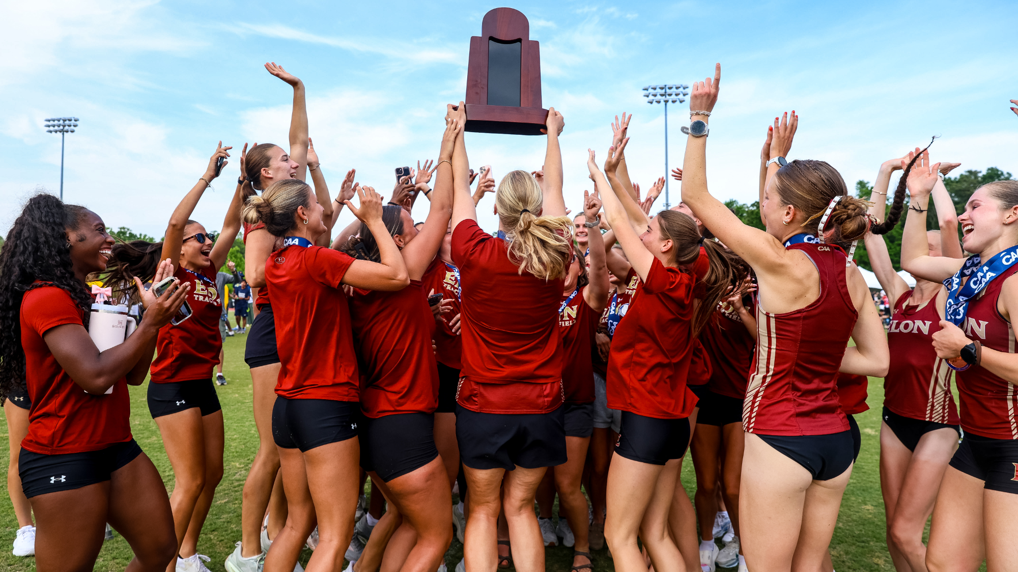 Track & Field: CAA Championship Celebration