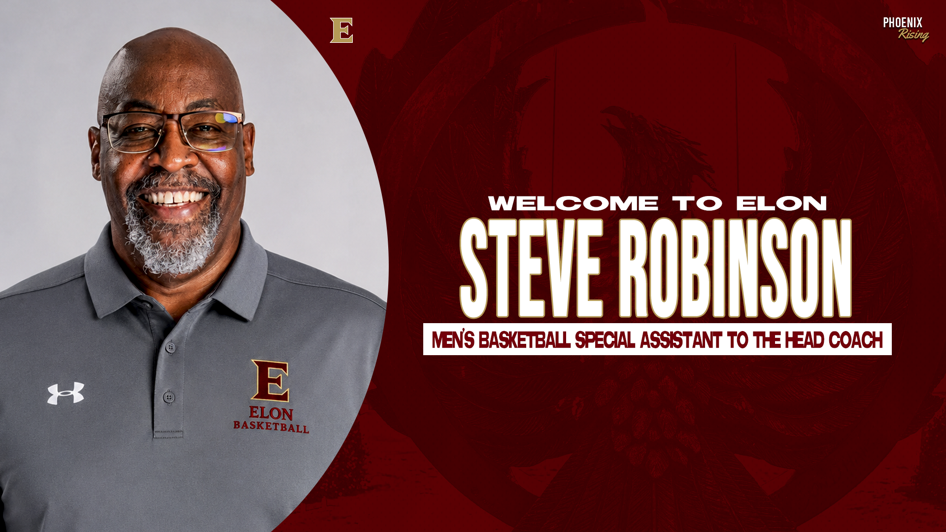 Men's Basketball: Steve Robinson Hire Announcement