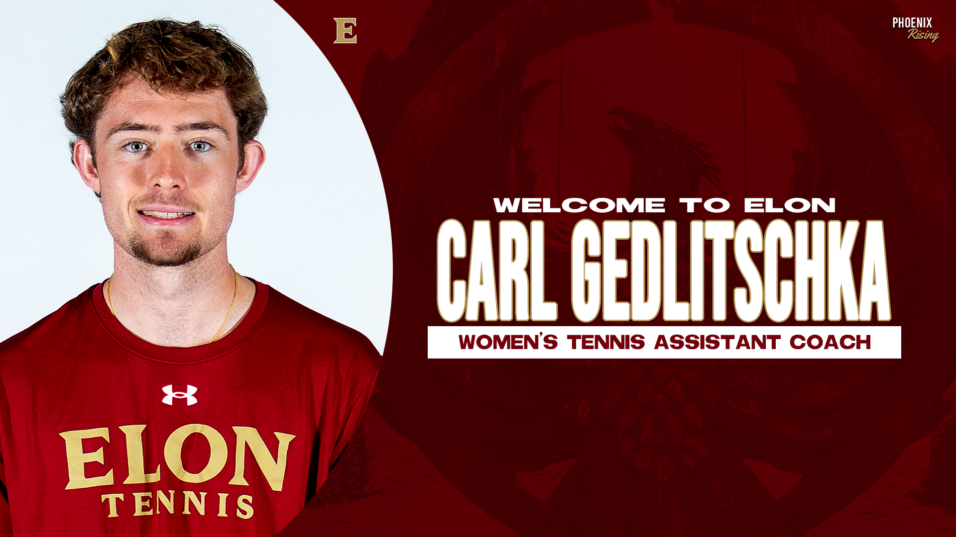 Carl Gedlitschka Hired Women's Tennis
