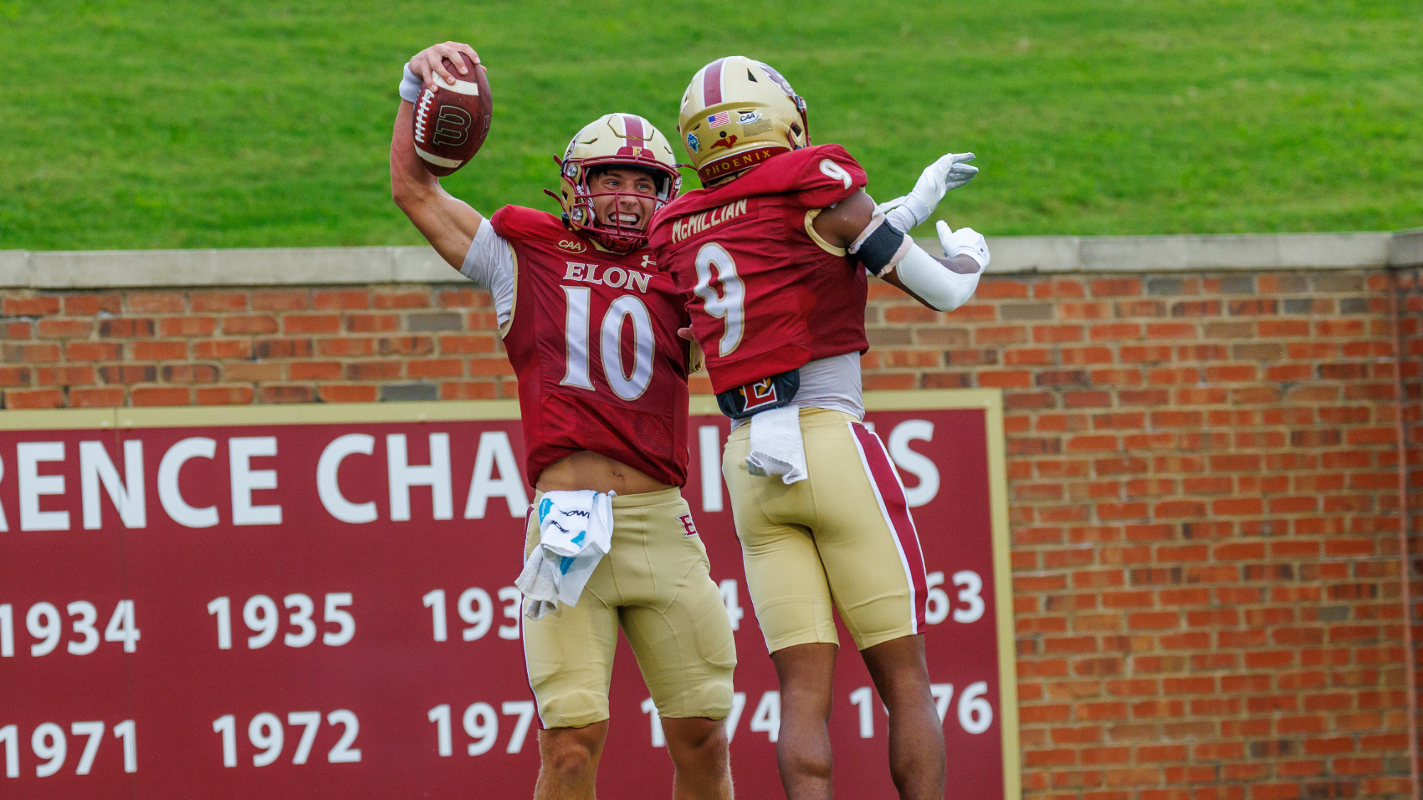 Football: Brady Stober, Kenaz McMillian vs. Glenville State