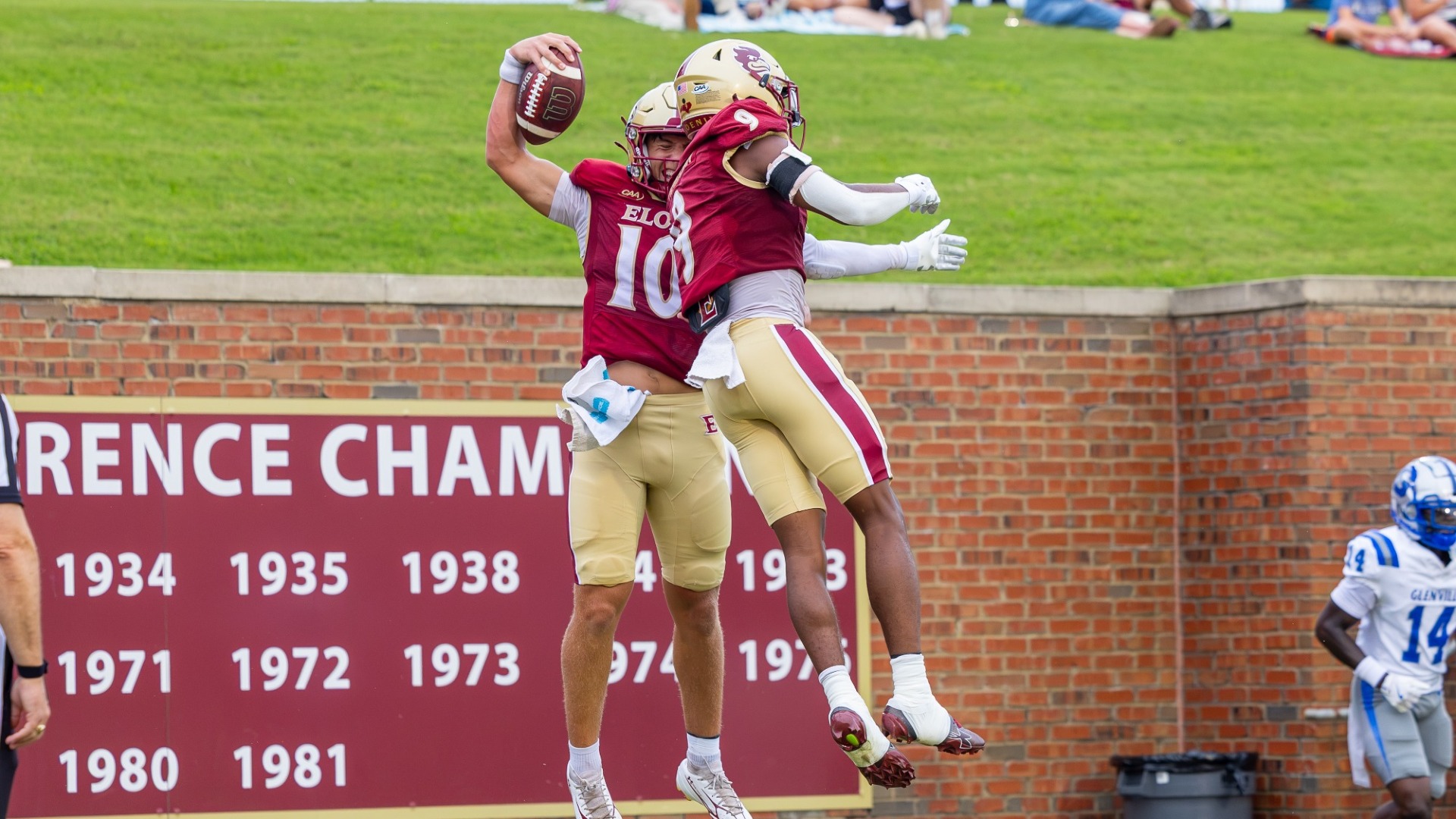 Brady Stober touchdown celebration vs. Glenville State