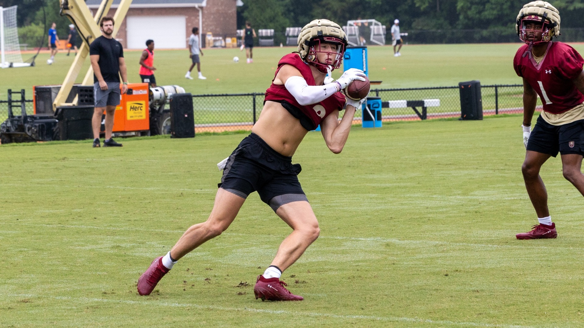 Owen Kelley in 2026 Fall Camp