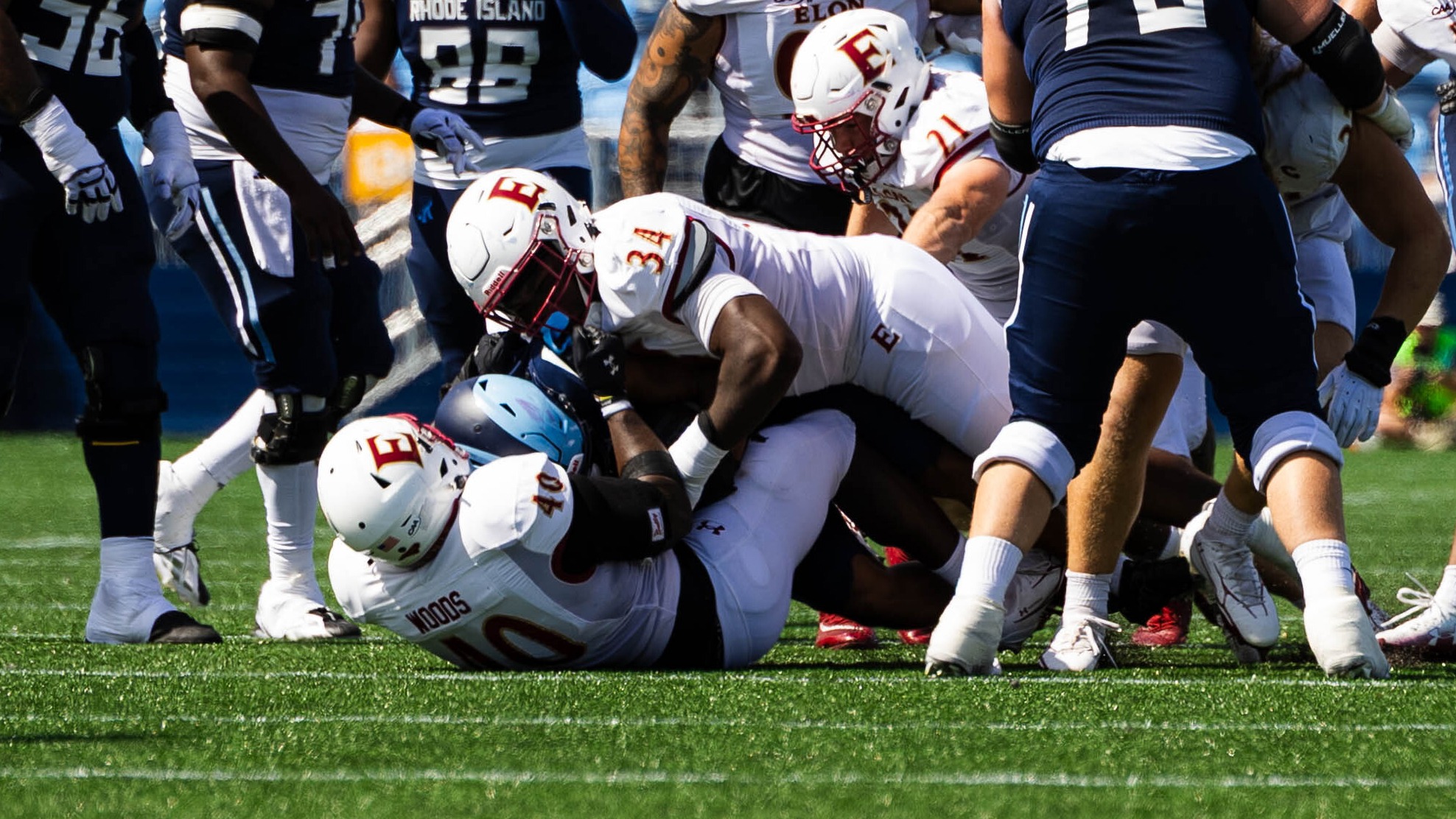 Football: Nathan Hayes, Trey Woods at Rhode Island
