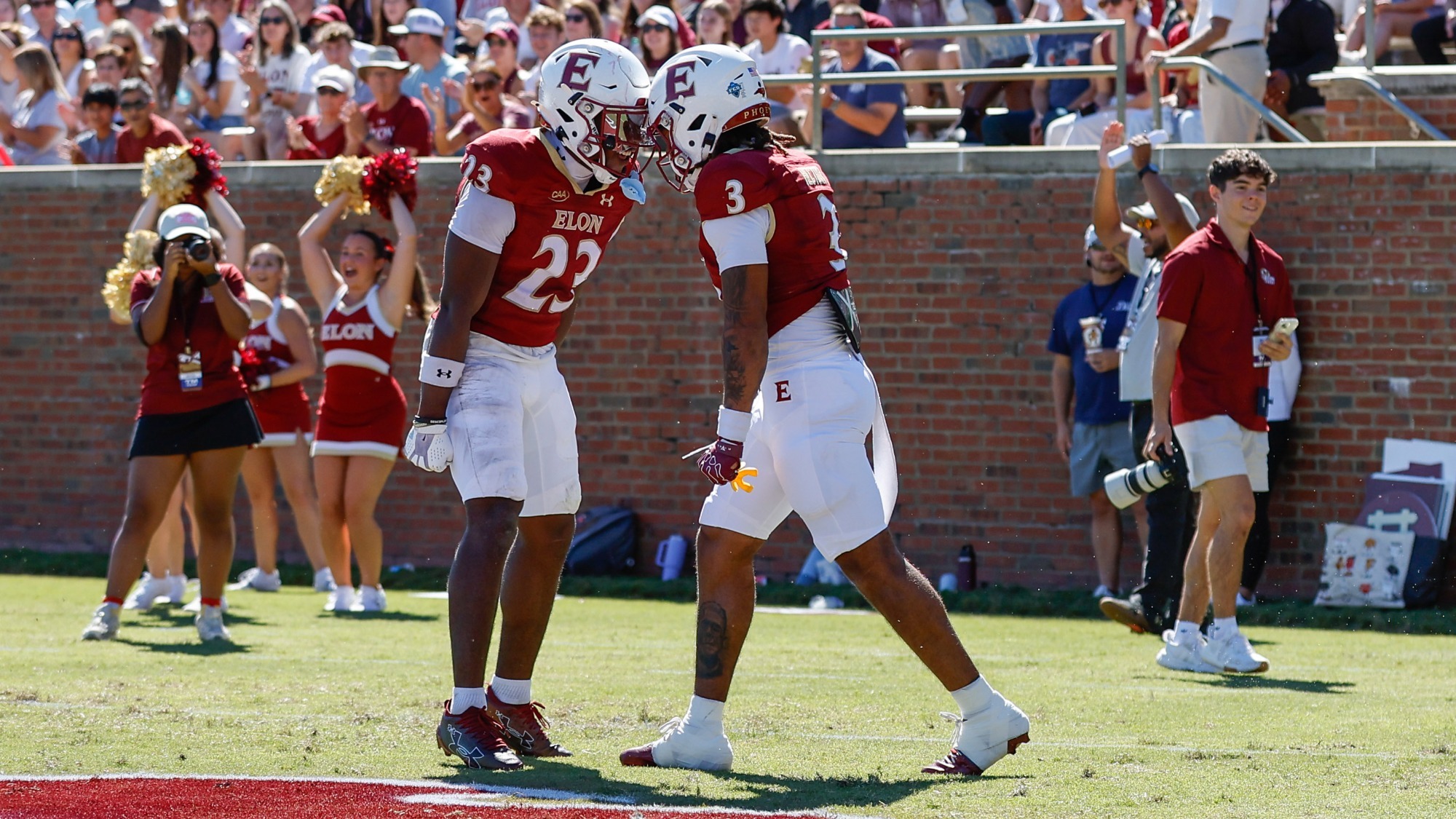 Football: Tyler Owens, CJ Hector vs. Maine