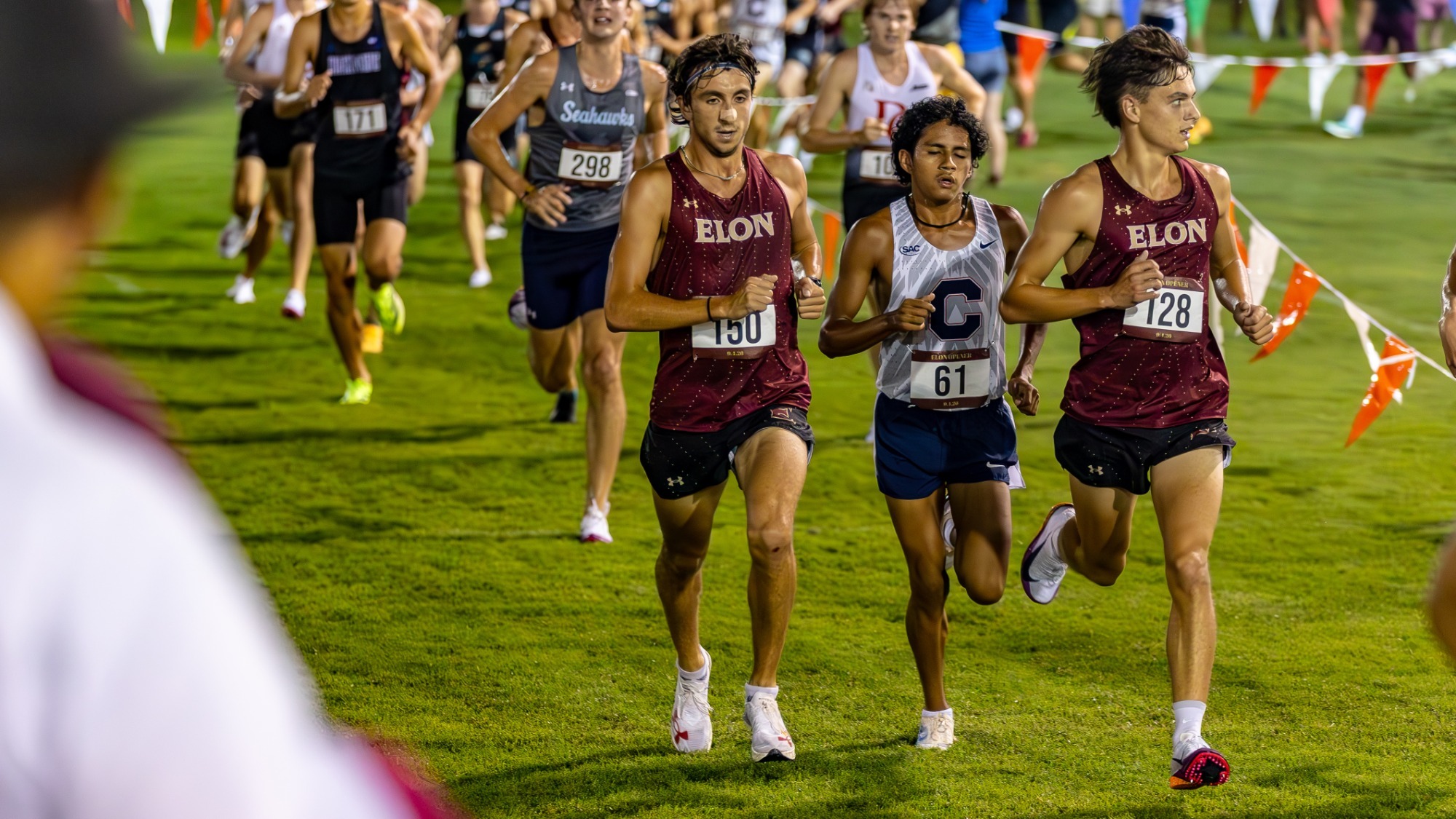 Cross Country: Evan Taylor, Luke Chisum at Elon Opener