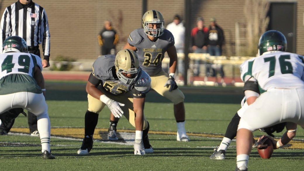 Donovan Walker 2017 Football Emporia State University Athletics