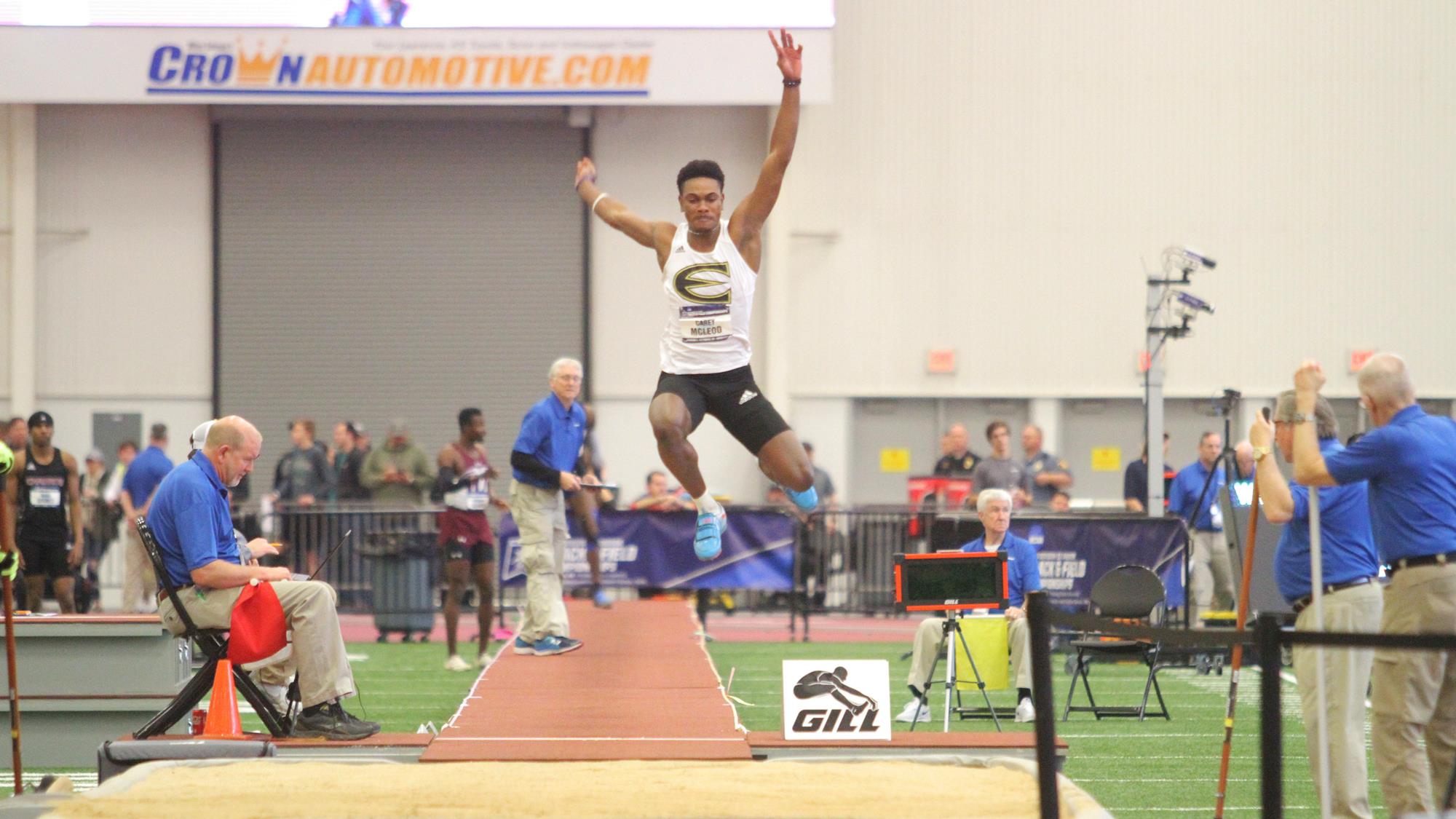 EMPORIA STATE TRACK & FIELD RECORDS PROVISIONAL MARK ON FINAL DAY OF KU