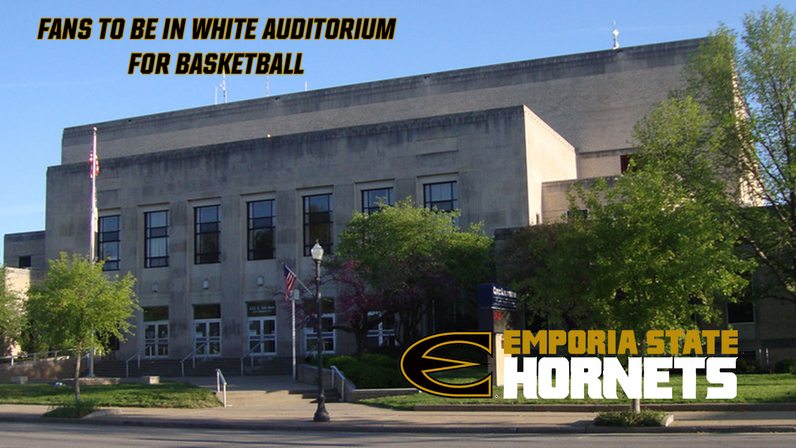 FANS TO RETURN TO WHITE AUDITORIUM FOR EMPORIA STATE BASKETBALL