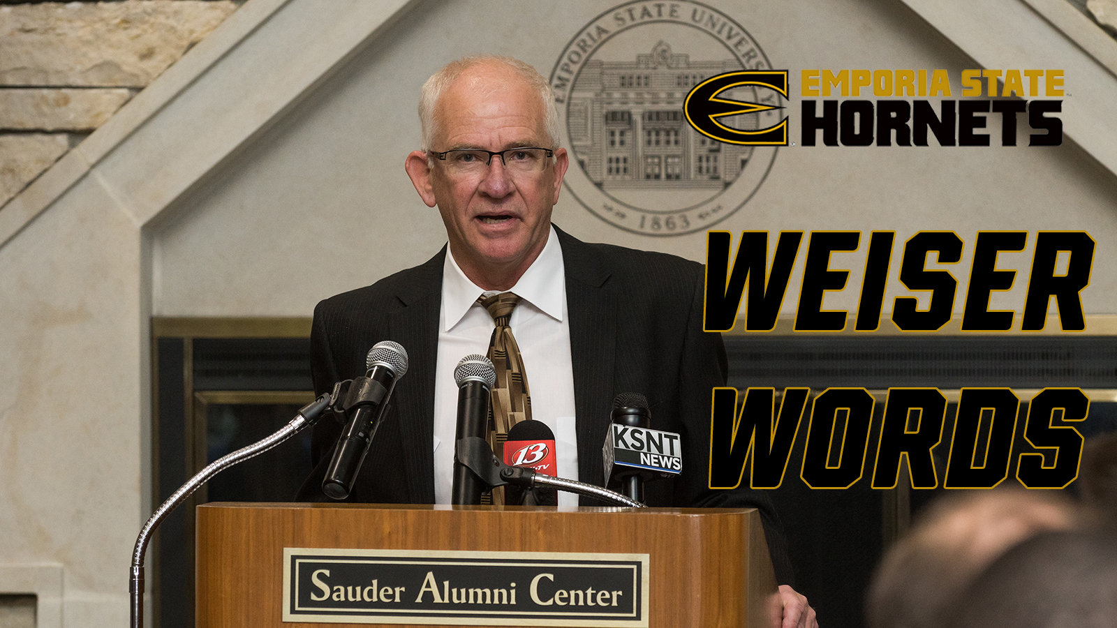 WEISER WORDS CONNECTING WITH FANS Emporia State University Athletics