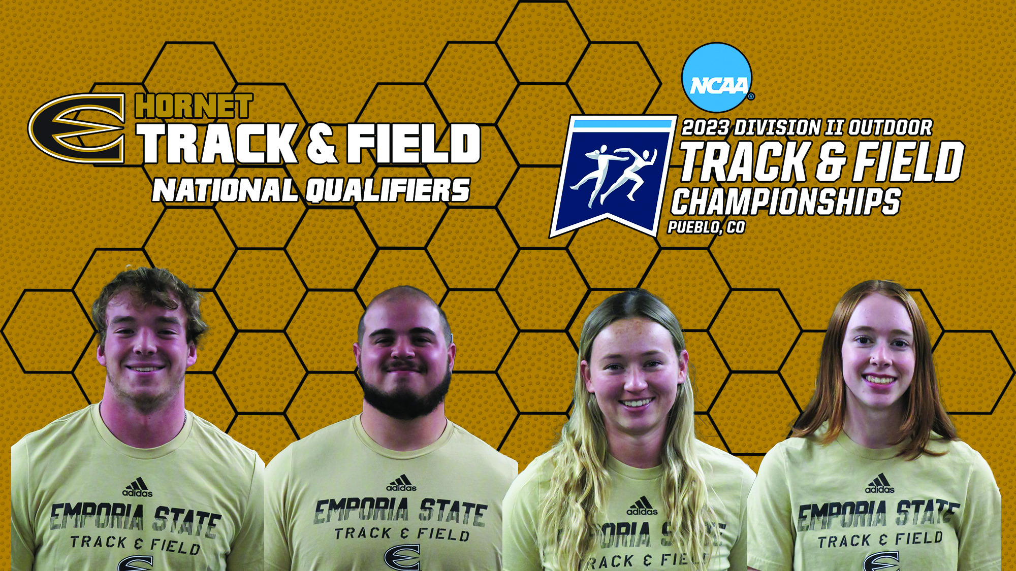 Four Selected for NCAA Division II Outdoor Track & Field