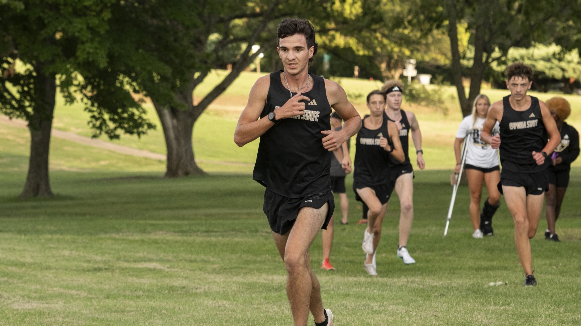 2025 Emporia State Men's Cross Country Treyton Laurance at Alumni Run