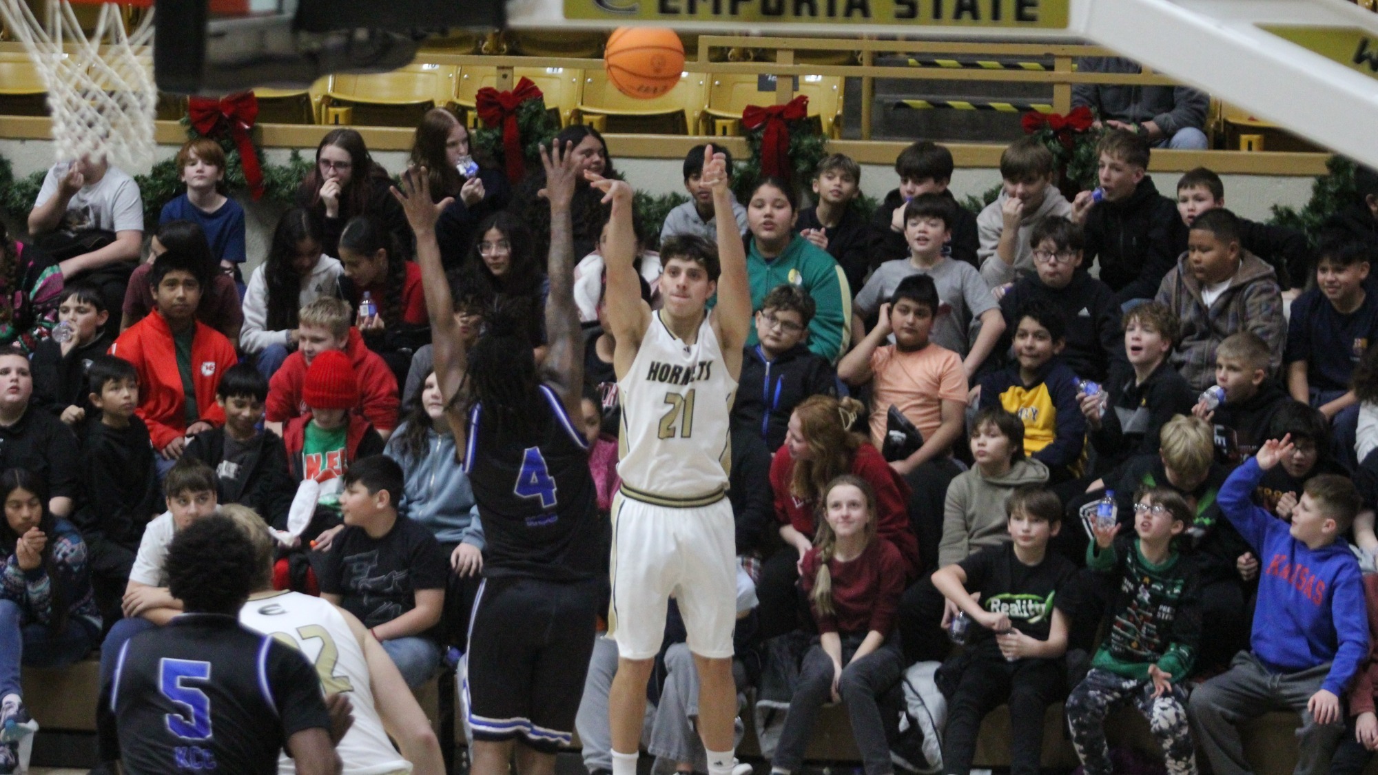 2025-26 Emporia State Men's Basketball Andrew Pengel vs KCC