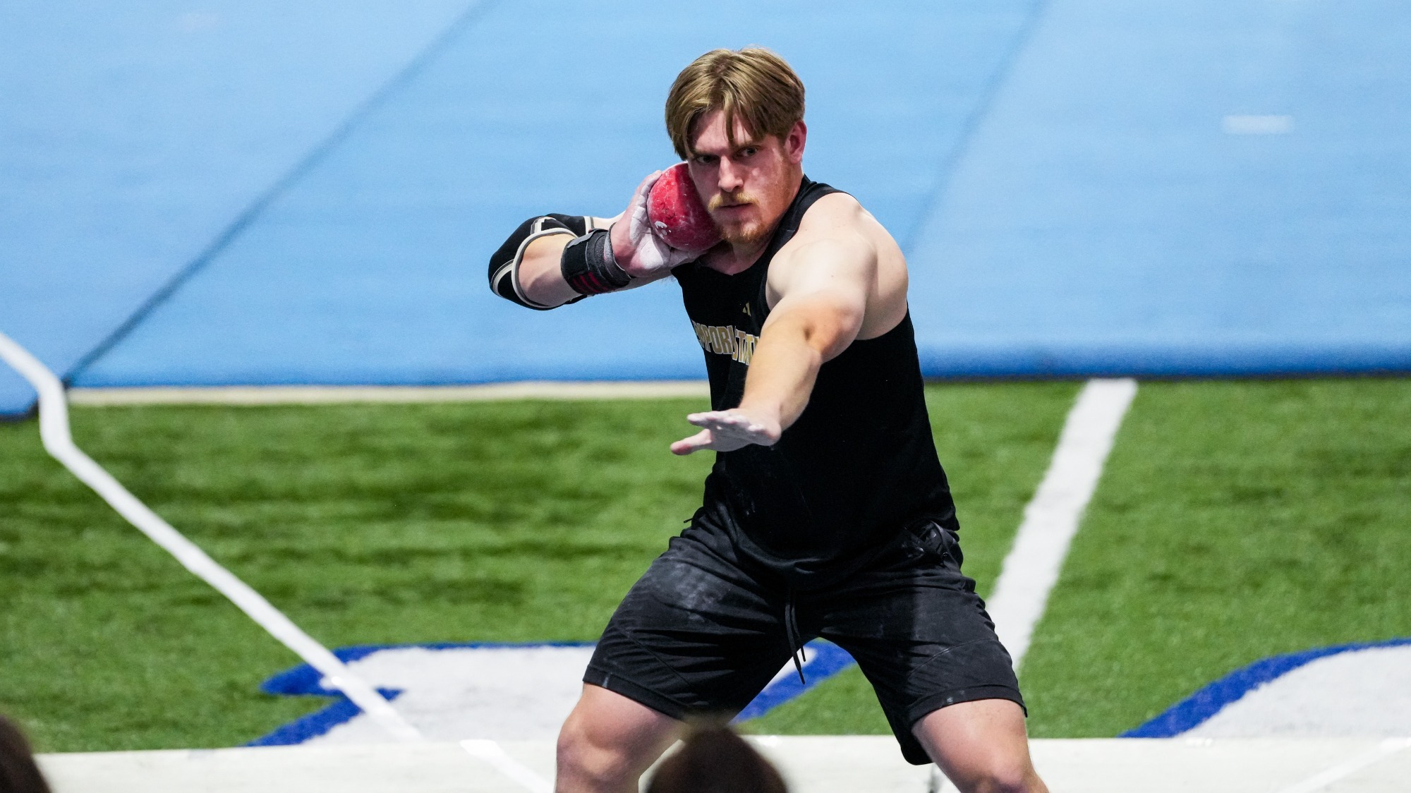 2025-26 Emporia State Indoor Track & Field Zach Sulzen-Watson Shot Put at WU Alumni Invite