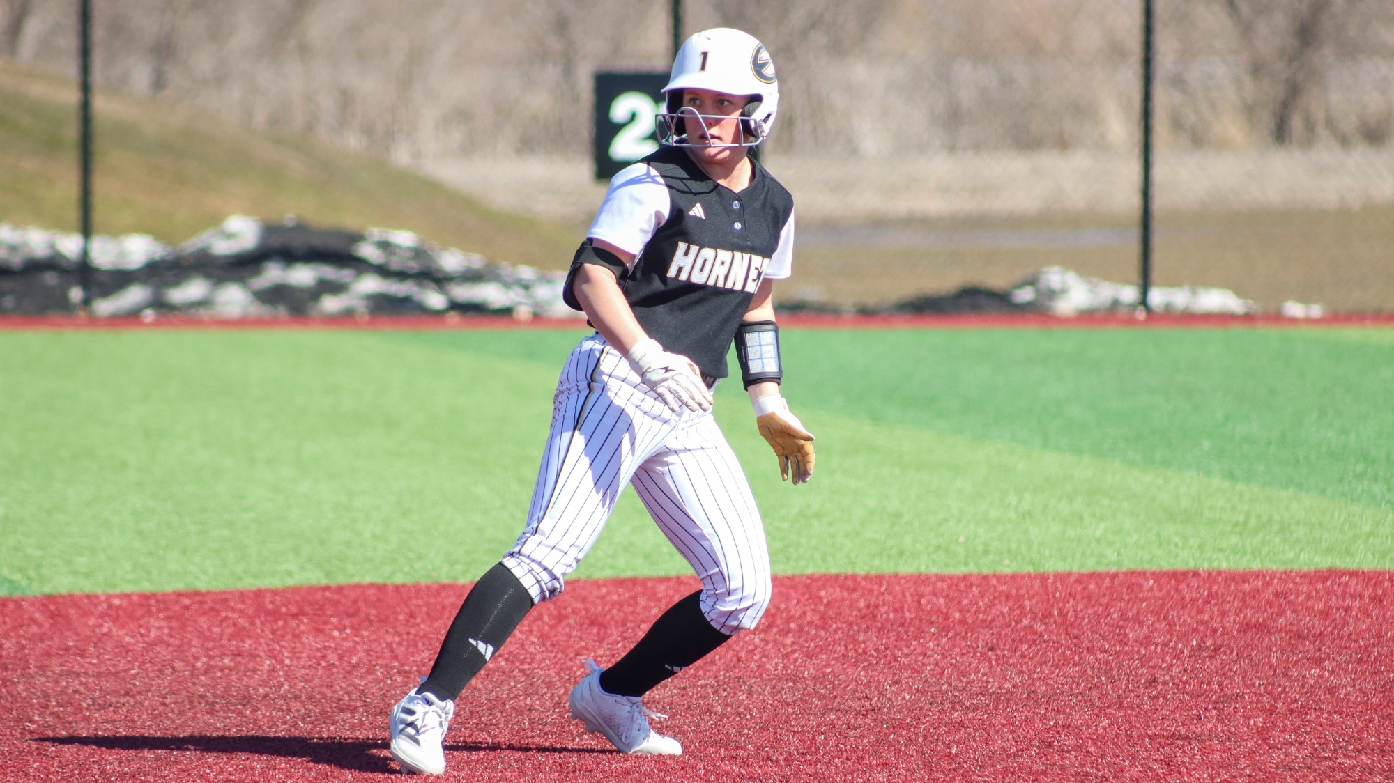 2025 Emporia State Softball Sydney Wagner running bases vs Maryville
