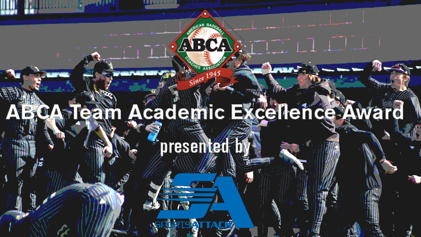 Emporia State Baseball ABCA Team Academic Excellence Award Graphic