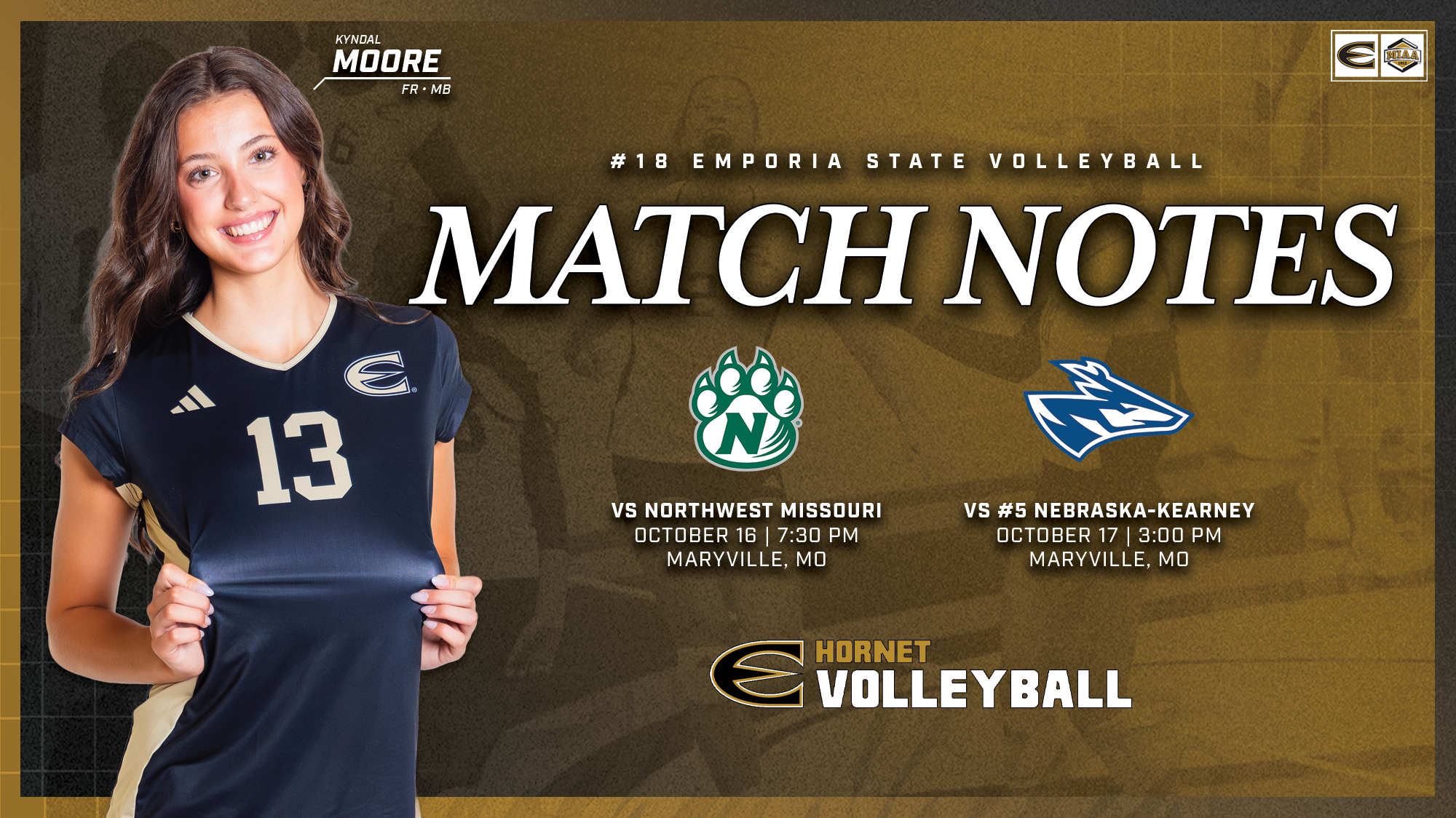 26 ESU VB Notes Graphic at Midseason