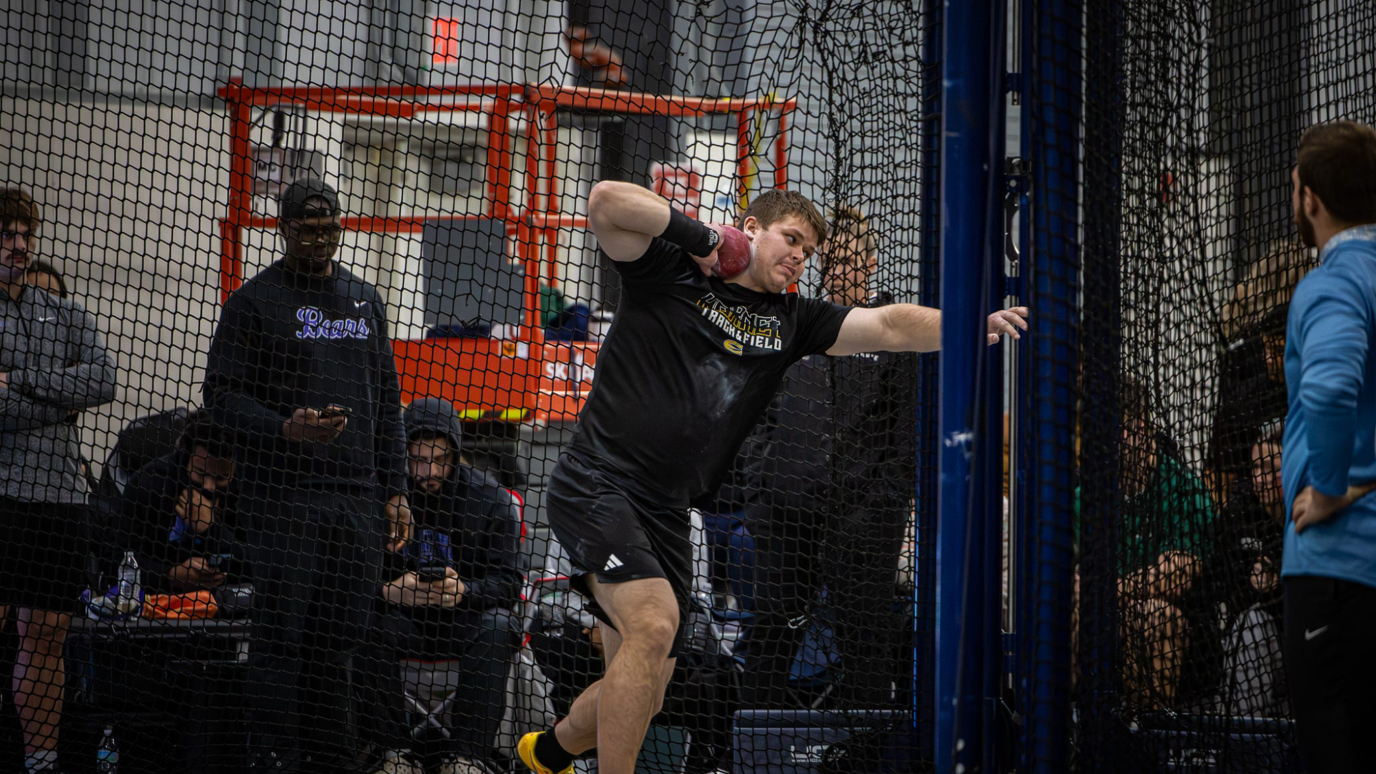 2026 Emporia State Men's Track & Field Connor Deters Shot Put at WU