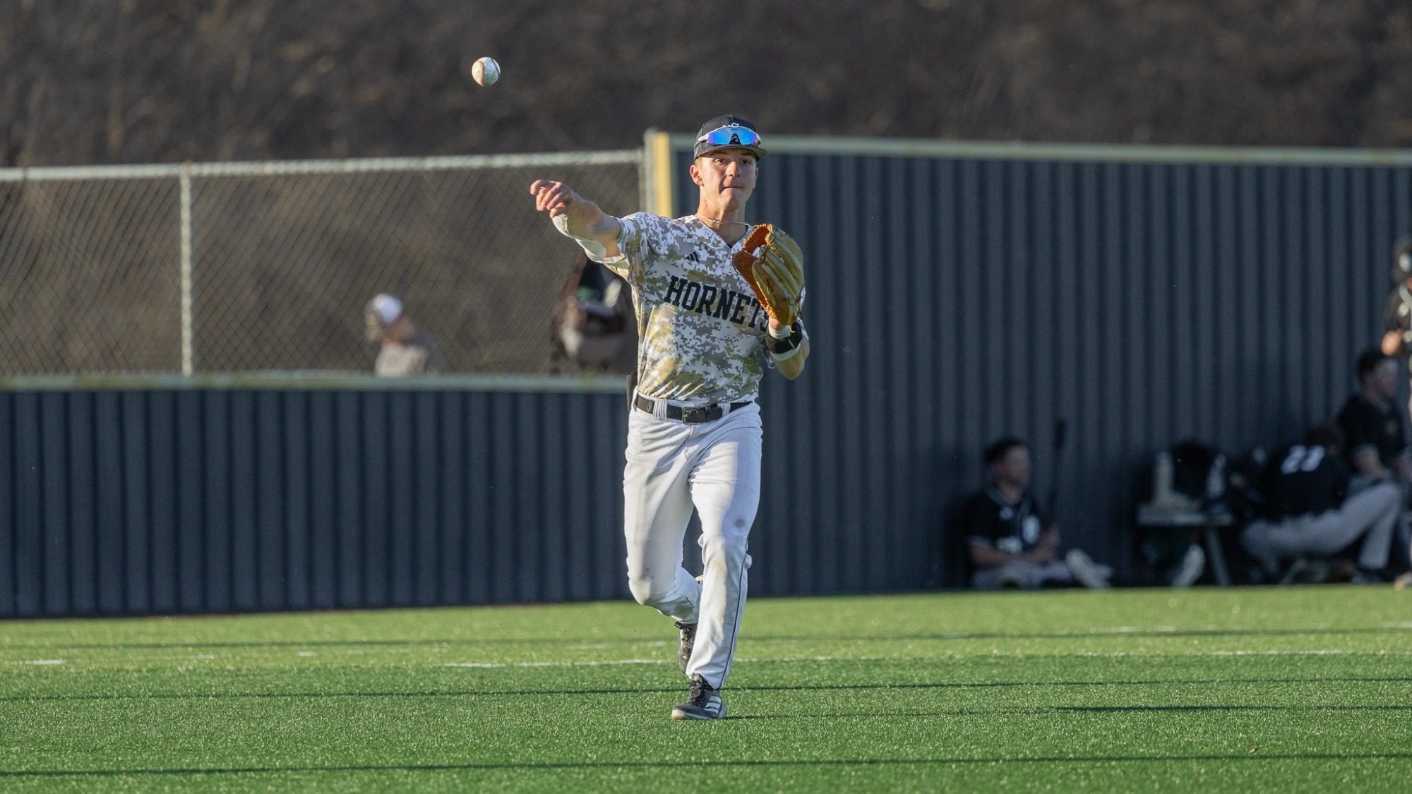 26 BB Brady Unrein fielding vs NWMSU