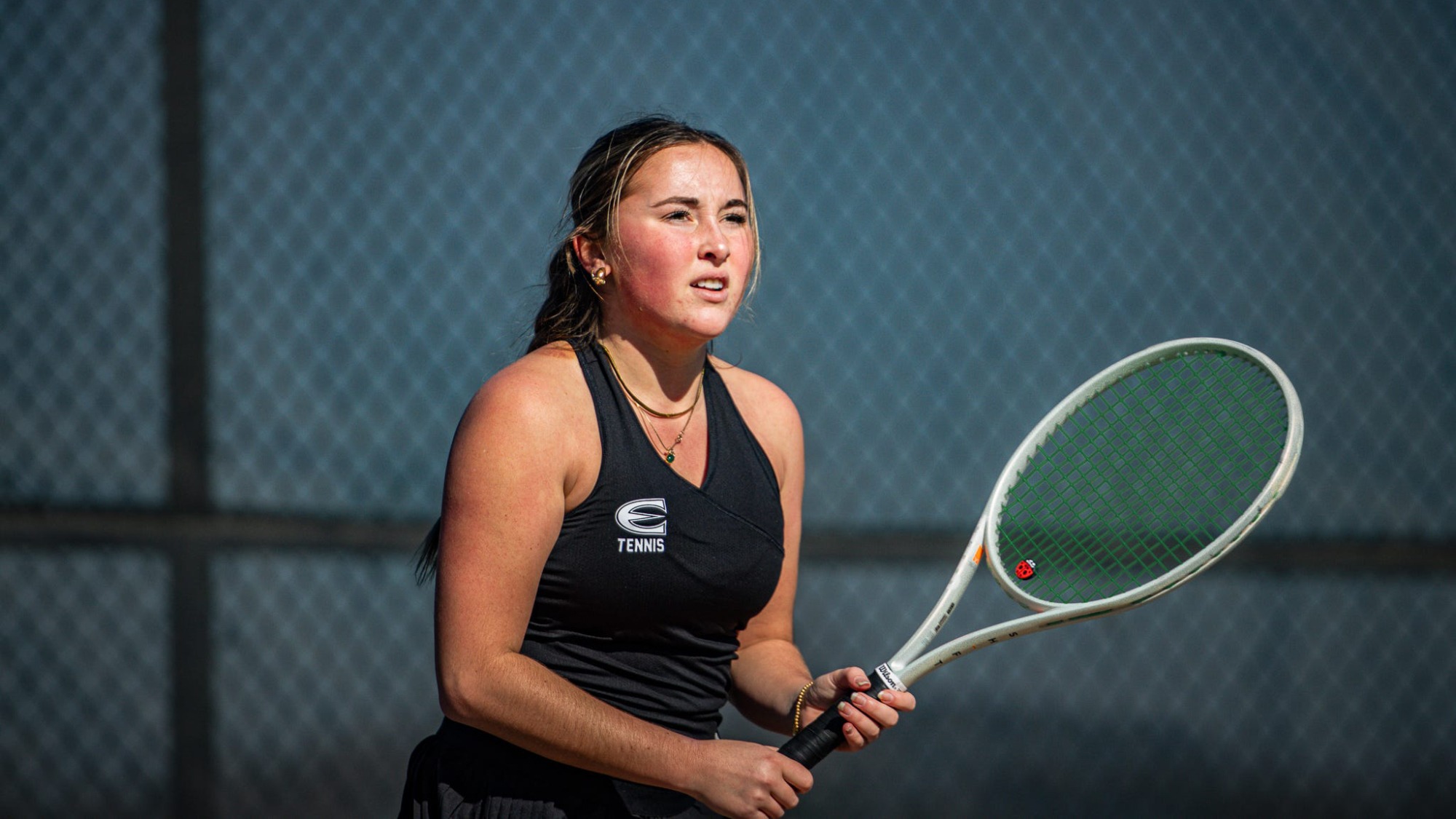 2026 Emporia State Tennis Sheriden Wichman vs Bethel