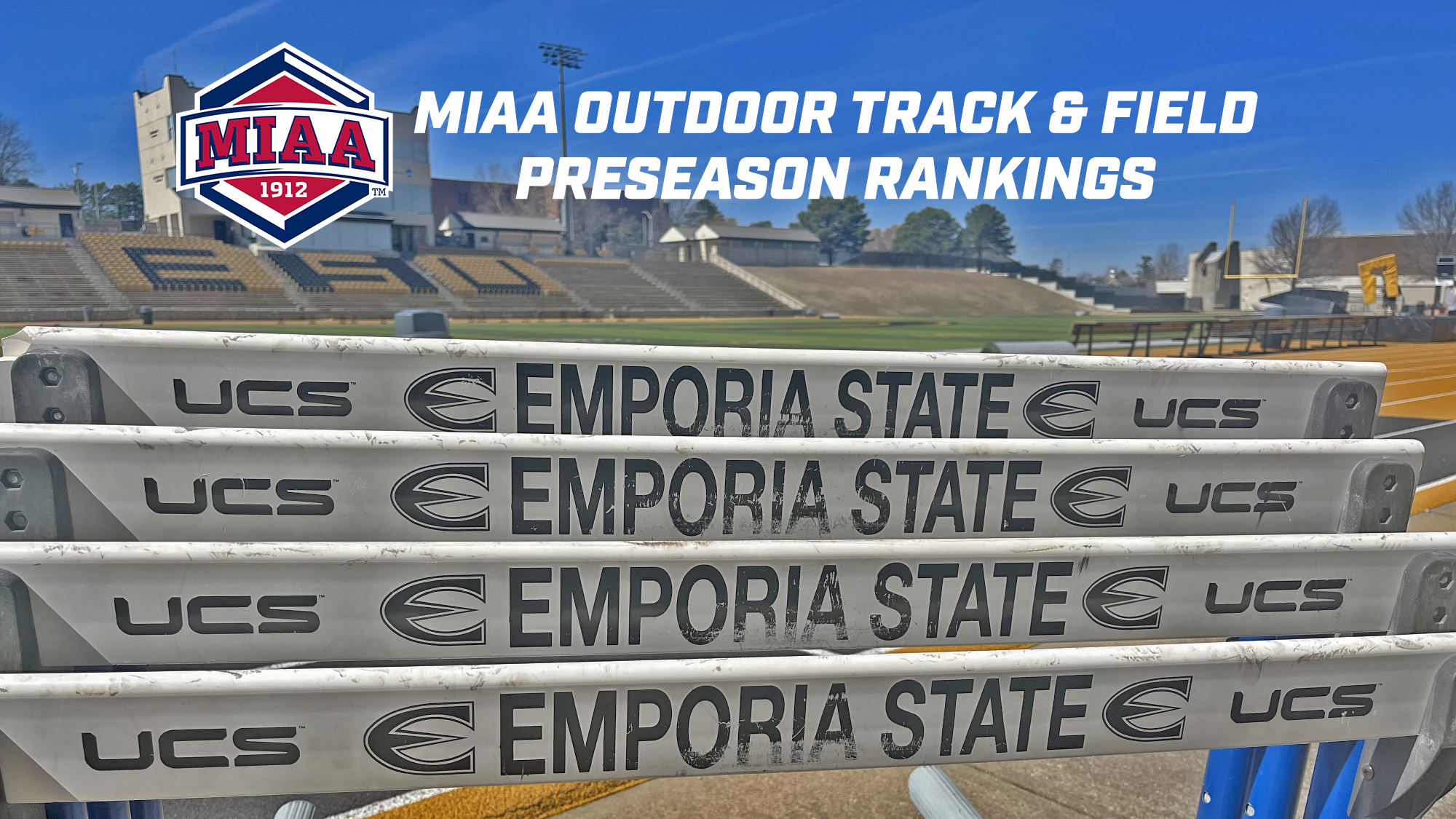 2026 MIAA Outdoor Track & Field Preseason Ranking Graphic