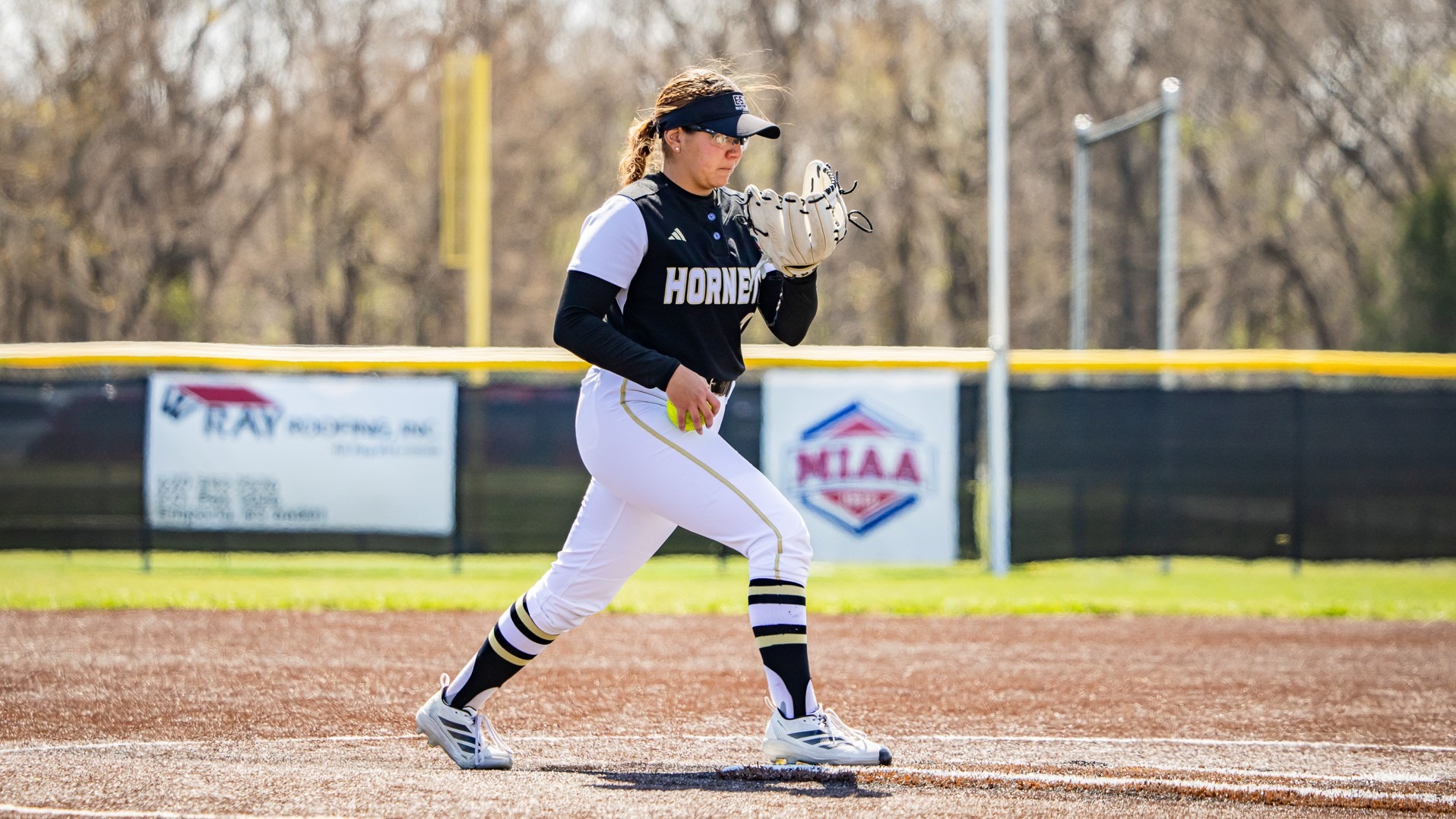2026 Emporia State Chloe Wilson pitching against MSSU