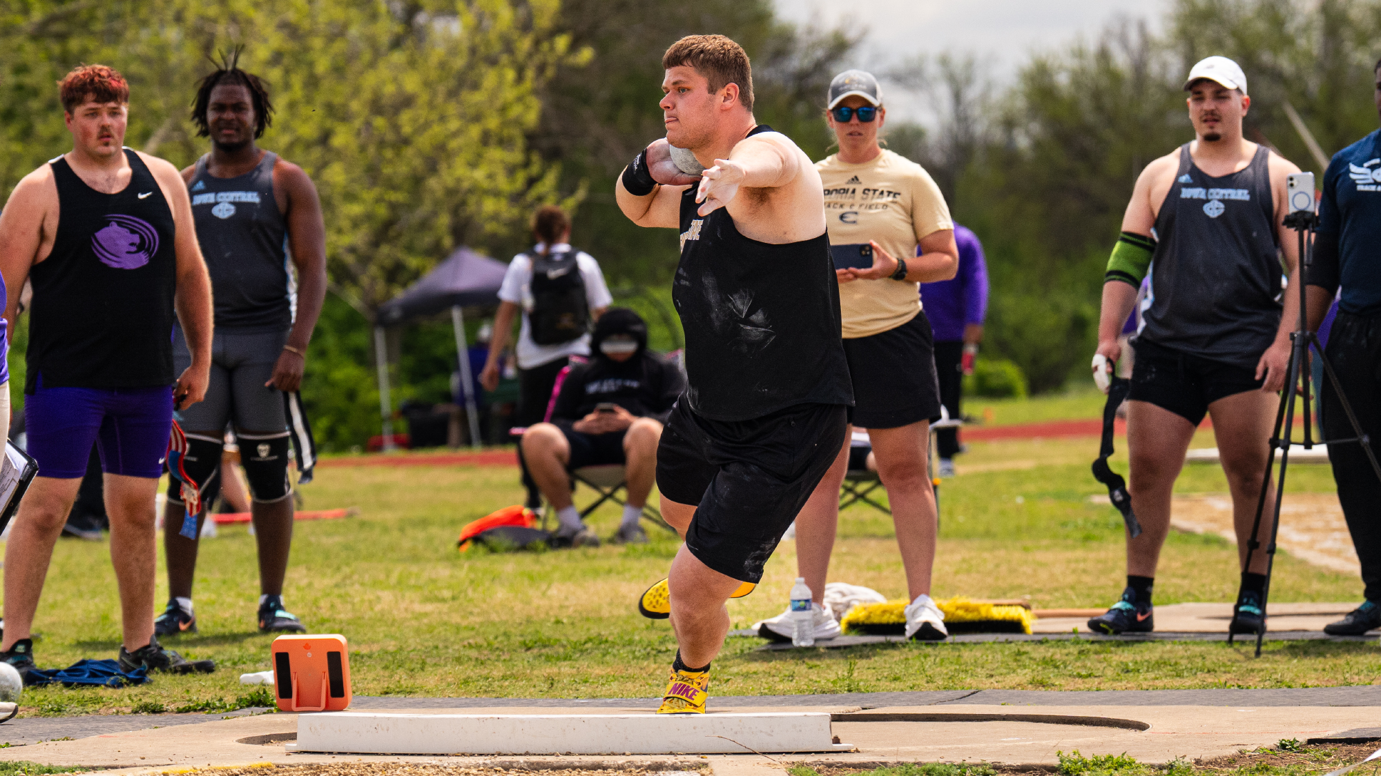 2026 Emporia State Men's Track & Field Connor Deters Shot Put at BuCo
