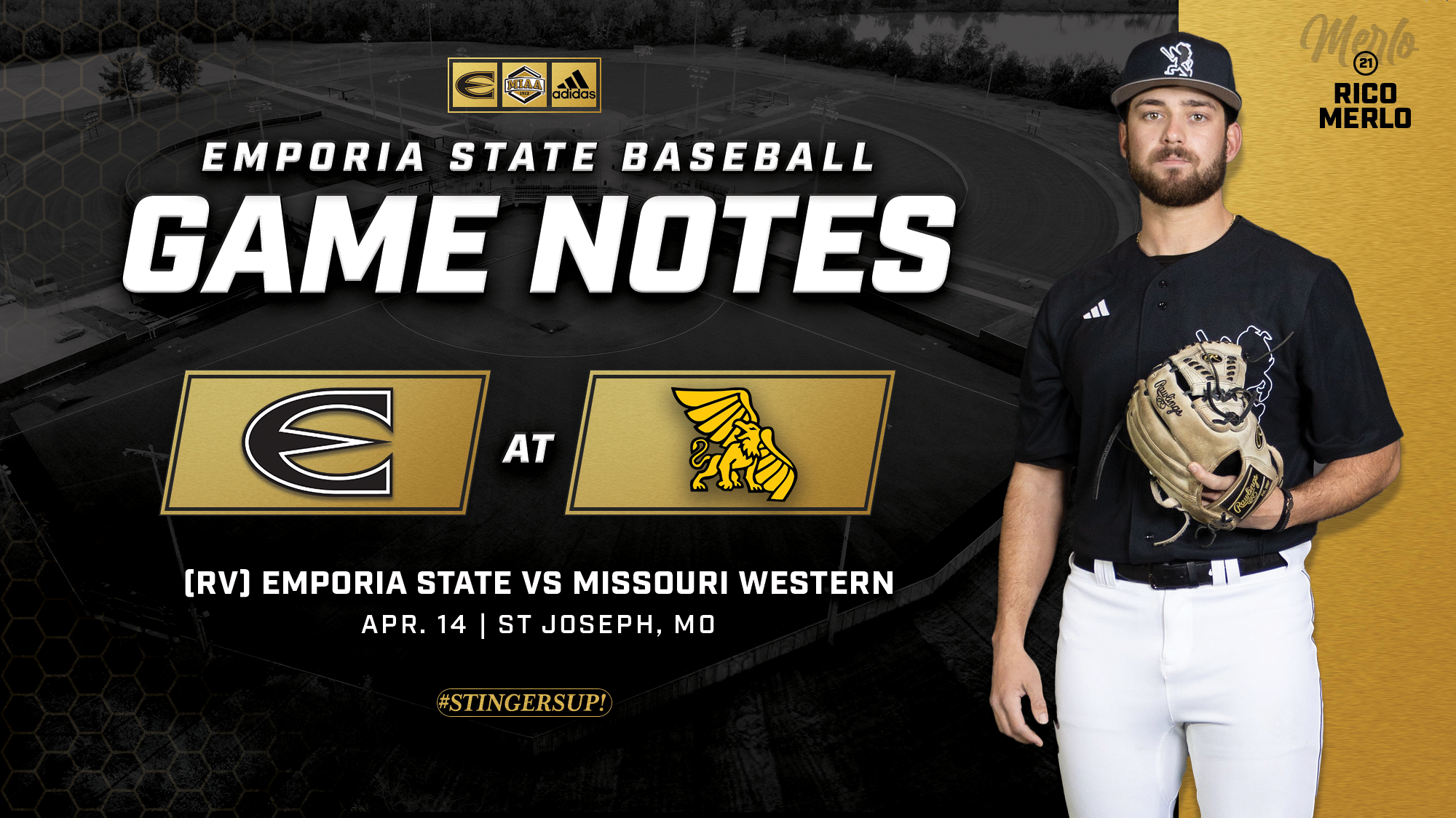 26 ESU Baseball Game Notes Graphic at MWSU3