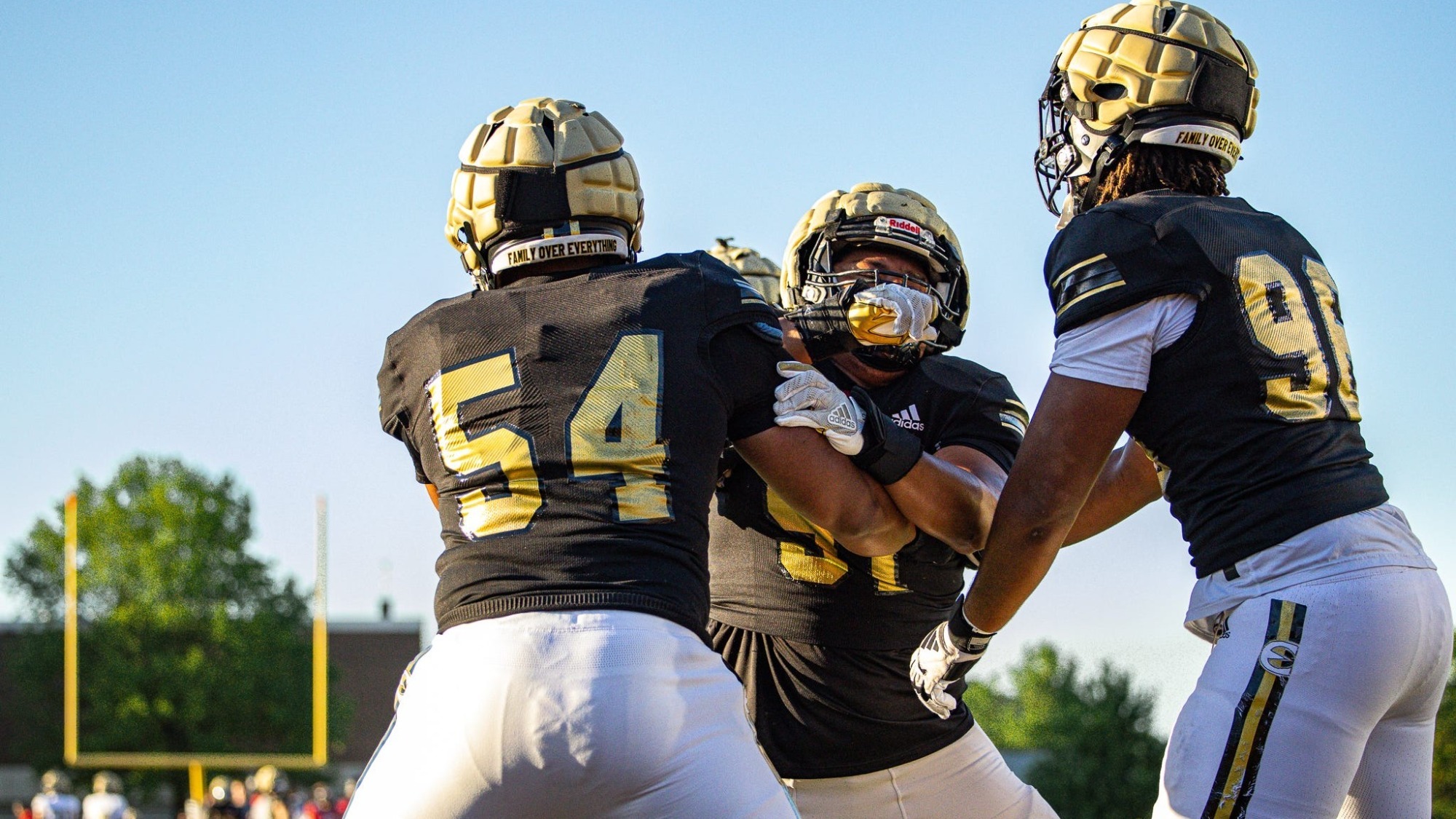 2026 Emporia State Spring Football Three Defensive Linemen