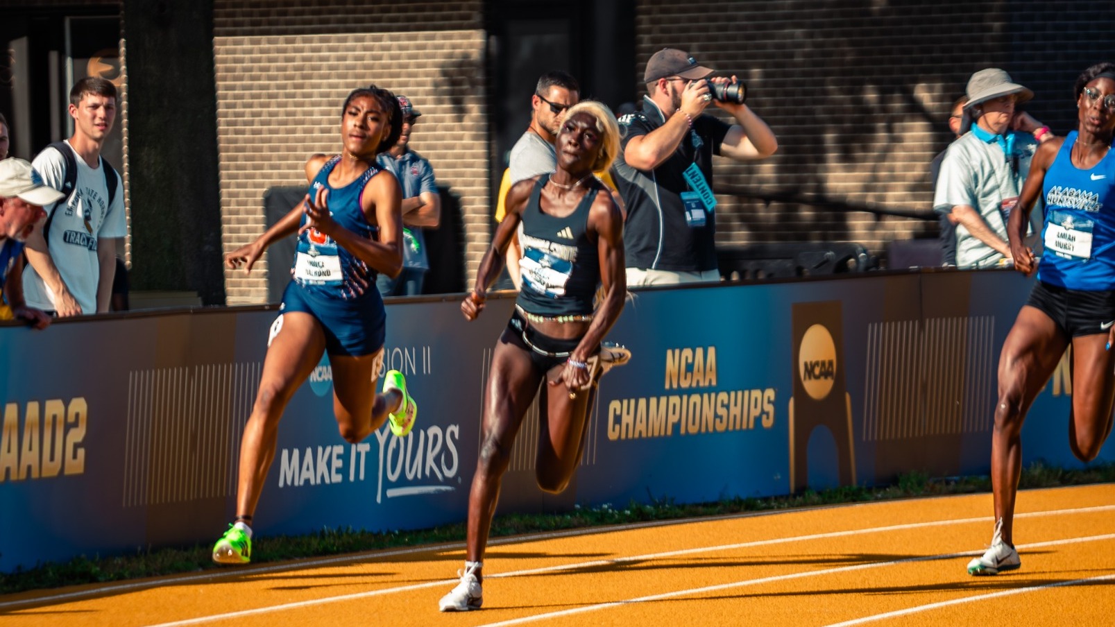 2026 Emporia State Women's Track Stella Agbokpah 200m at NCAA
