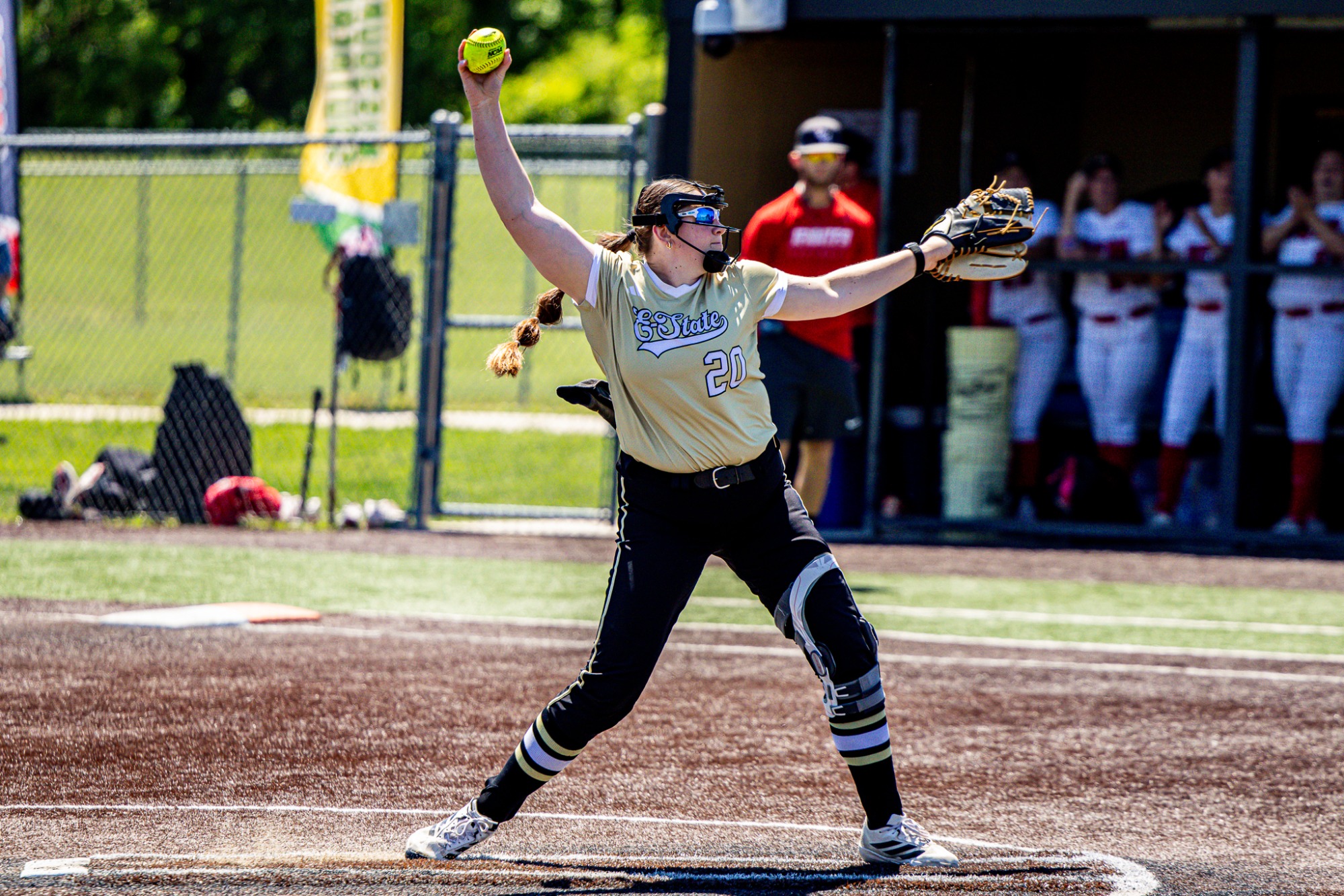 26 ESU Softball Tomlinson vs UCM MIAA1