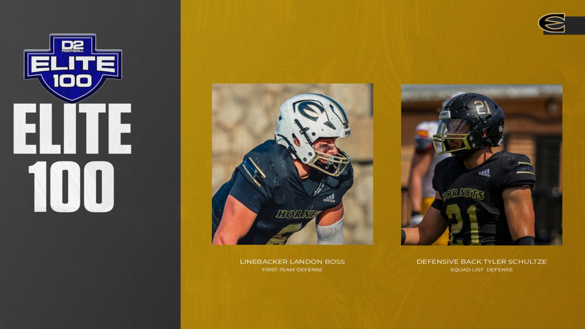 2026 D2Football.com Preseason Elite 100 Watch List Graphic with Landon Boss and Tyler Schultze
