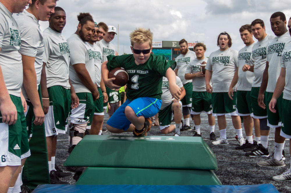 Youth Football Day Planned for Saturday, Aug. 12 Eastern Michigan
