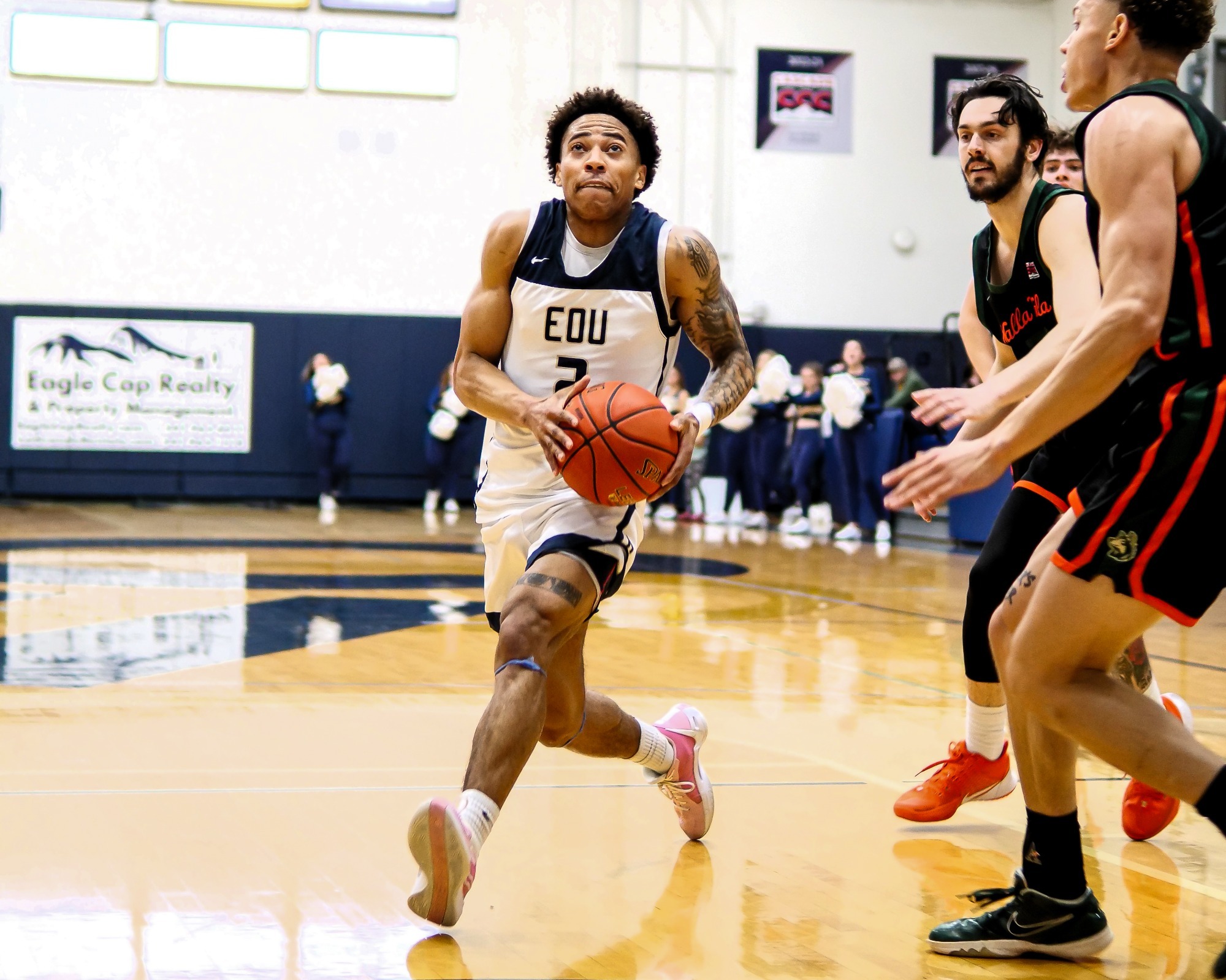 AJ Huddleston Men's Basketball Eastern Oregon University Athletics