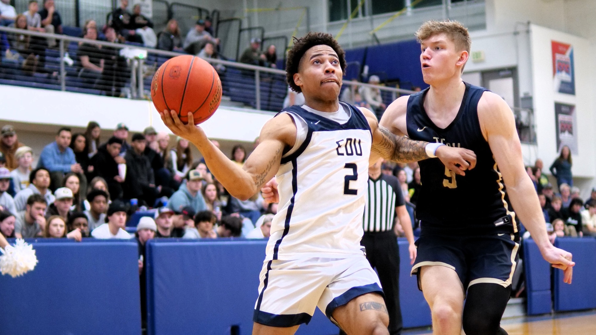 AJ Huddleston Men's Basketball Eastern Oregon University Athletics