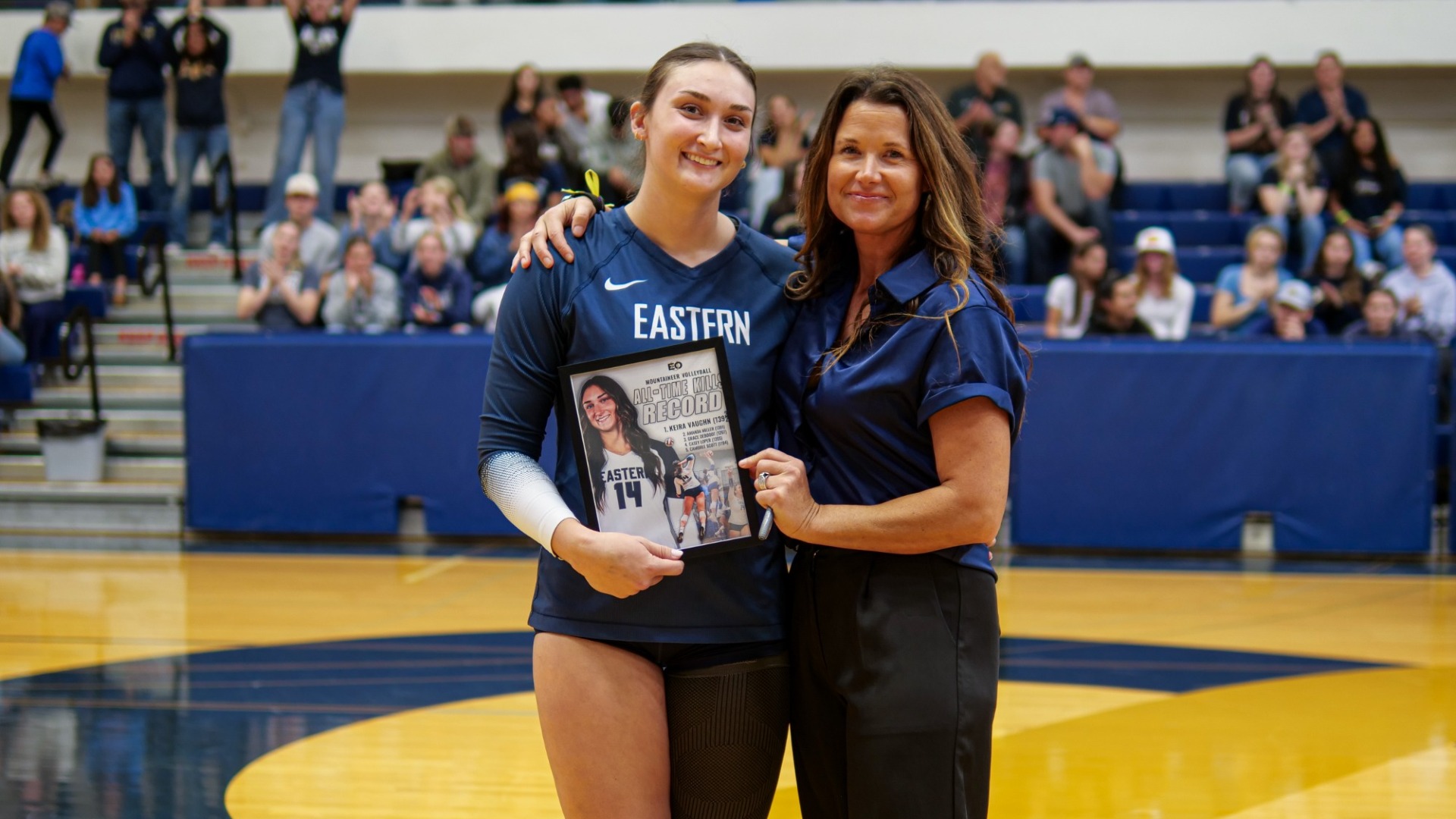 Vaugh sets All-Time Kills record