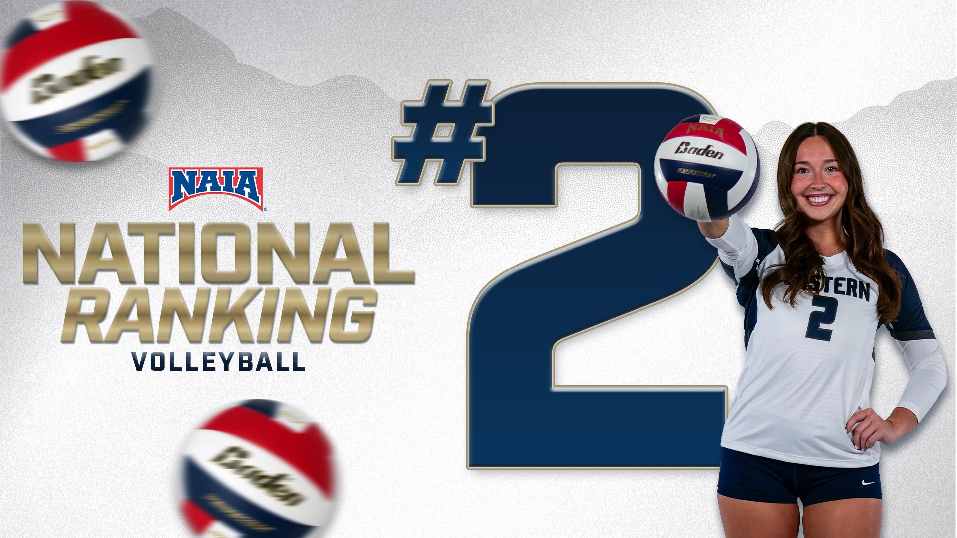 Volleyball Moves to No. 2 in Latest NAIA Top 25 Poll
