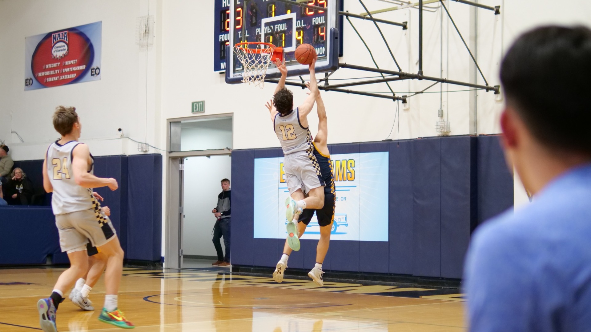 Monaghan makes layup