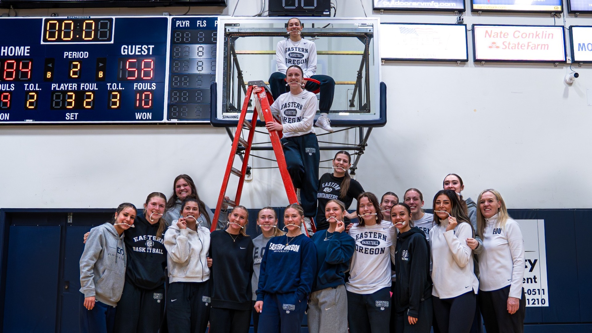 WBB Champs Net Cutting 2.22.26