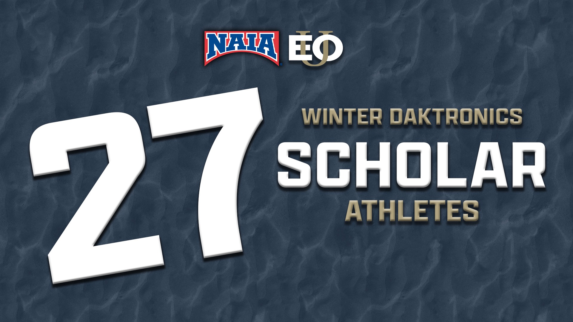 27 Mounties Recognized as NAIA Fall Daktronics Scholar Athletes