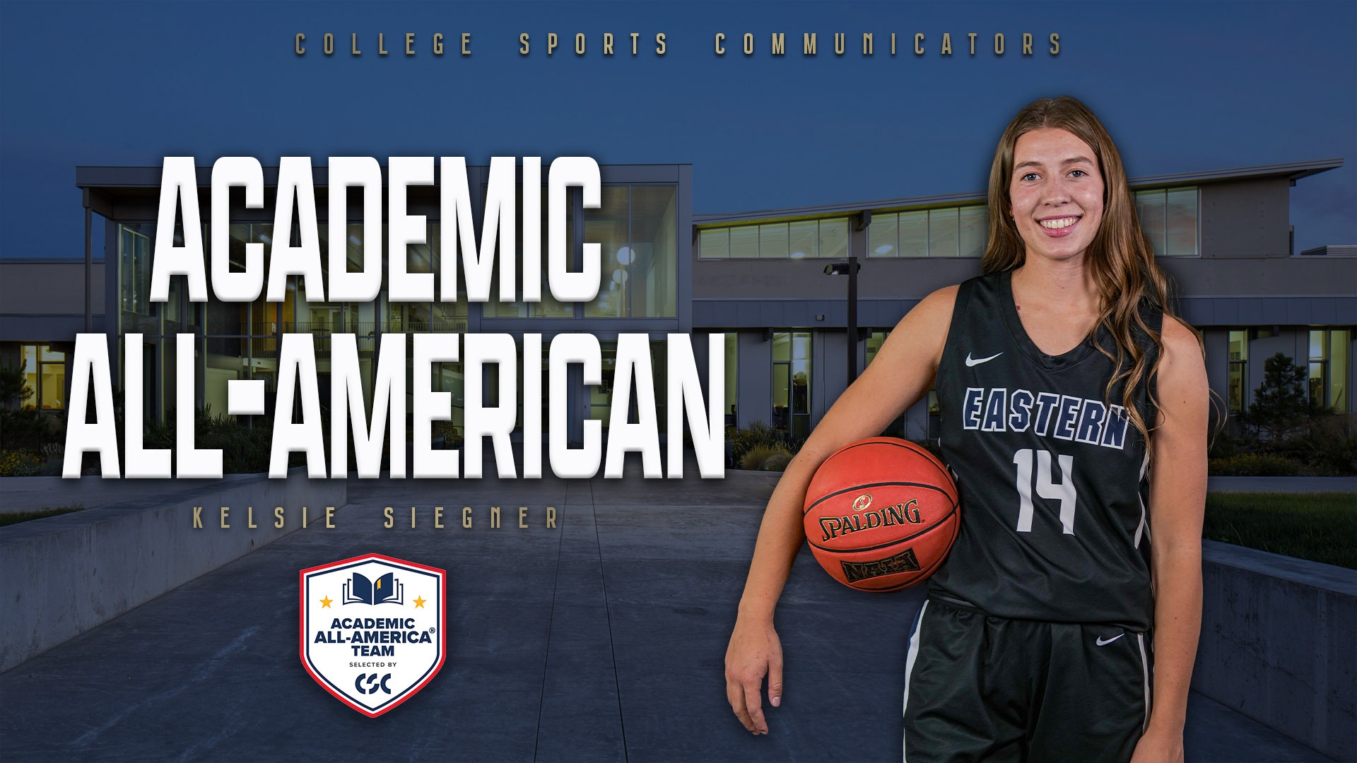 Kelsie Siegner CSC Academic All-American