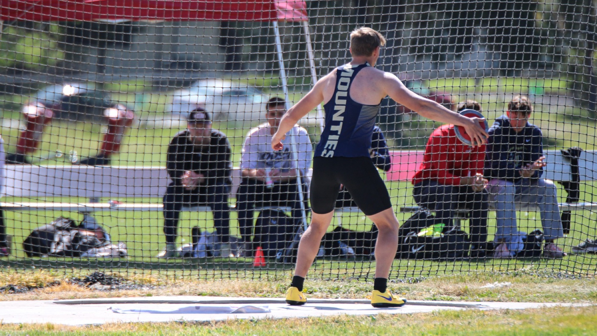 Loren Wright at the Discus