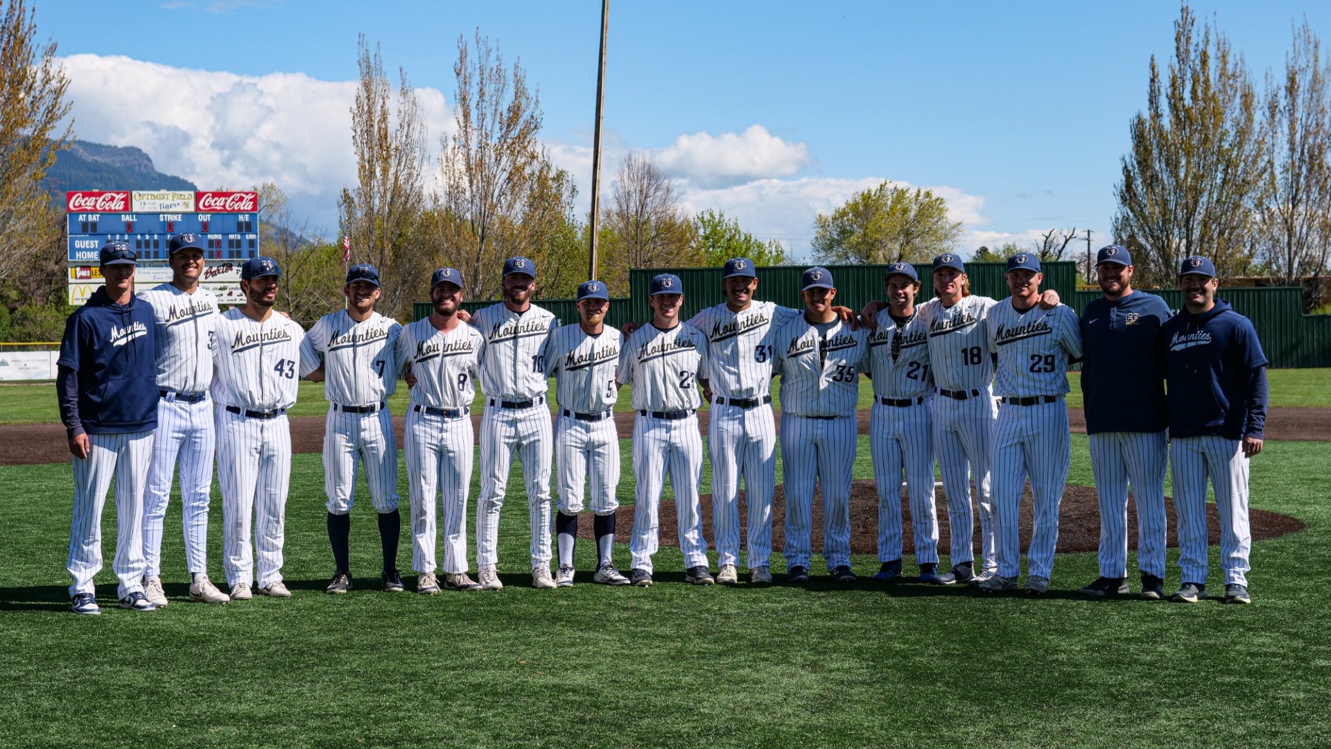 2026 baseball senior class and coaches