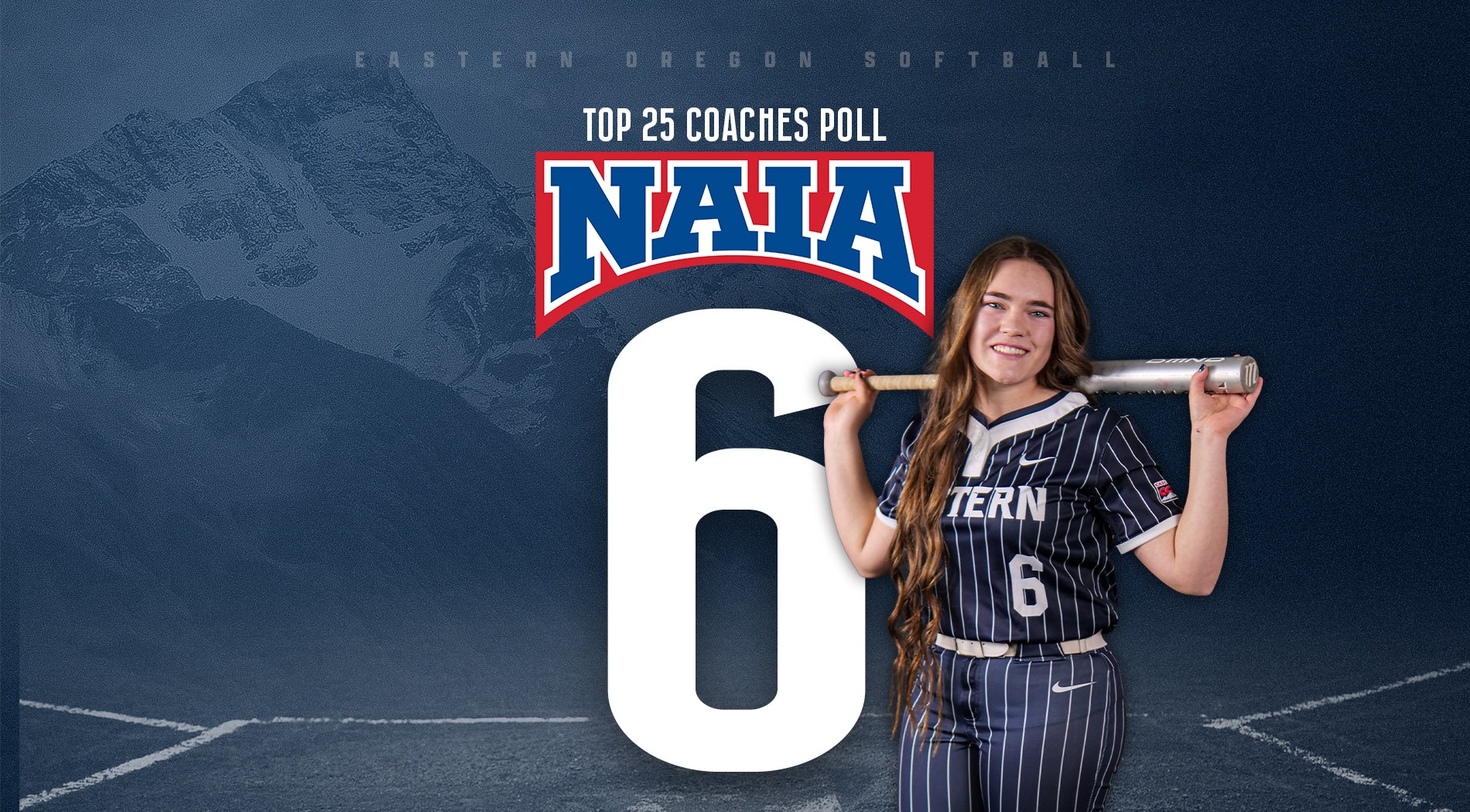 Softball final ranking at #6
